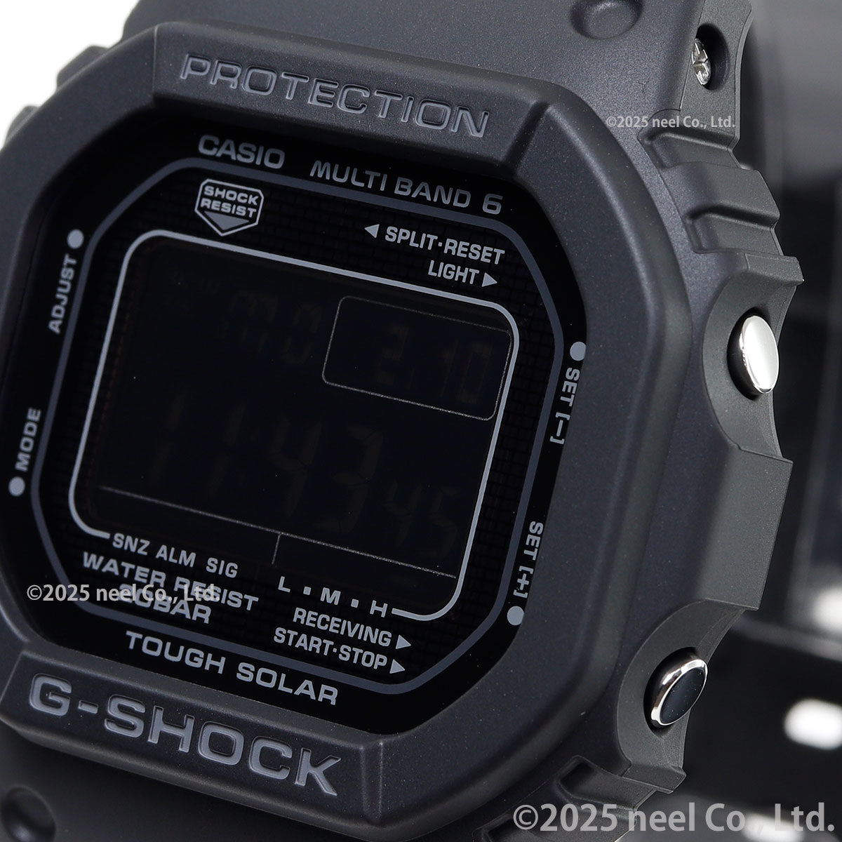 G-SHOCK Gショック GW-5000HS-1JF 電波 ソーラー 電波時計 ブラック デジタル メンズ 腕時計 カシオ CASIO タフソーラー【2025 新作】