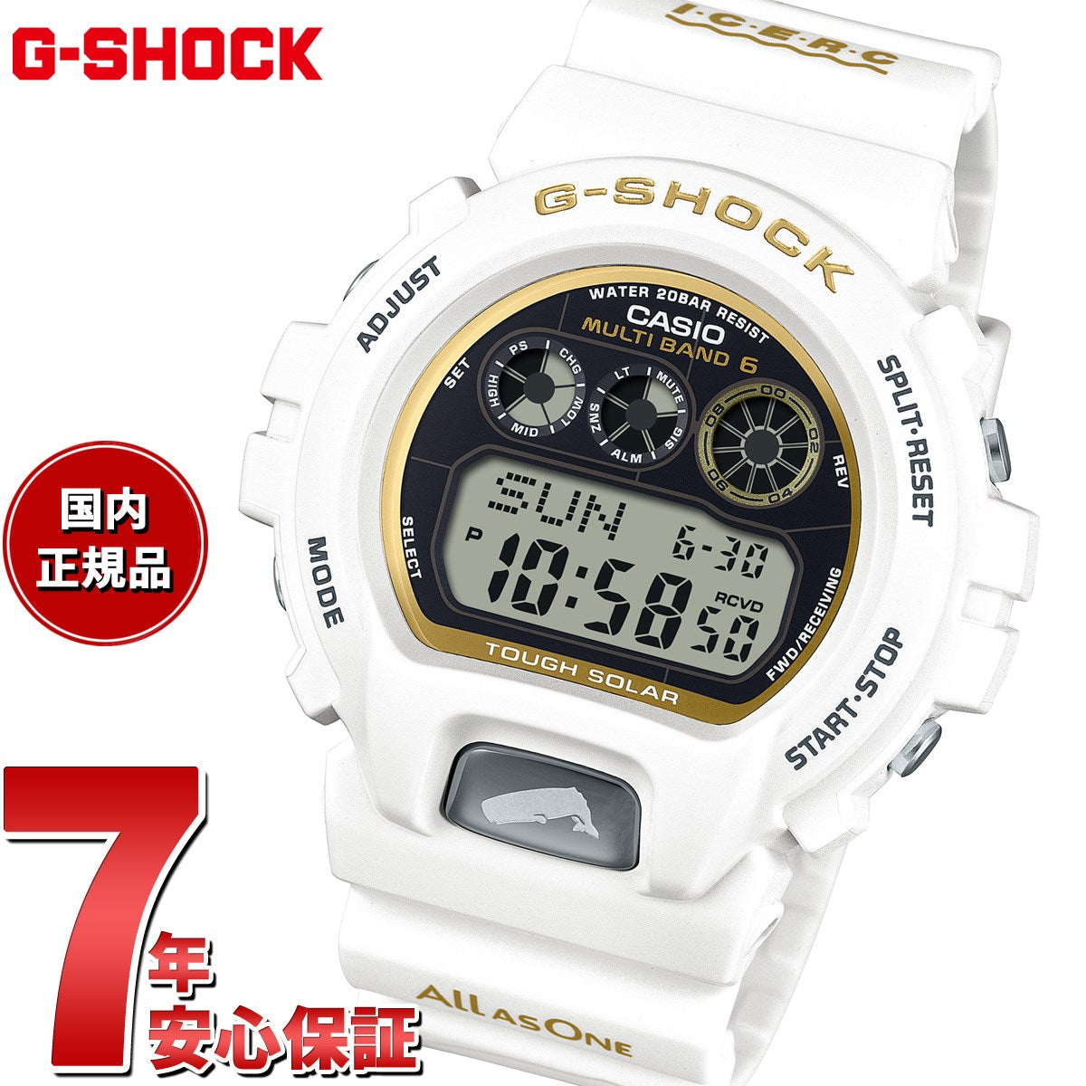 G-SHOCK 電波 ソーラー 電波時計 カシオ Gショック 腕時計 メンズ GW-6904K-7JR クジラ Love The Sea A –  neel selectshop