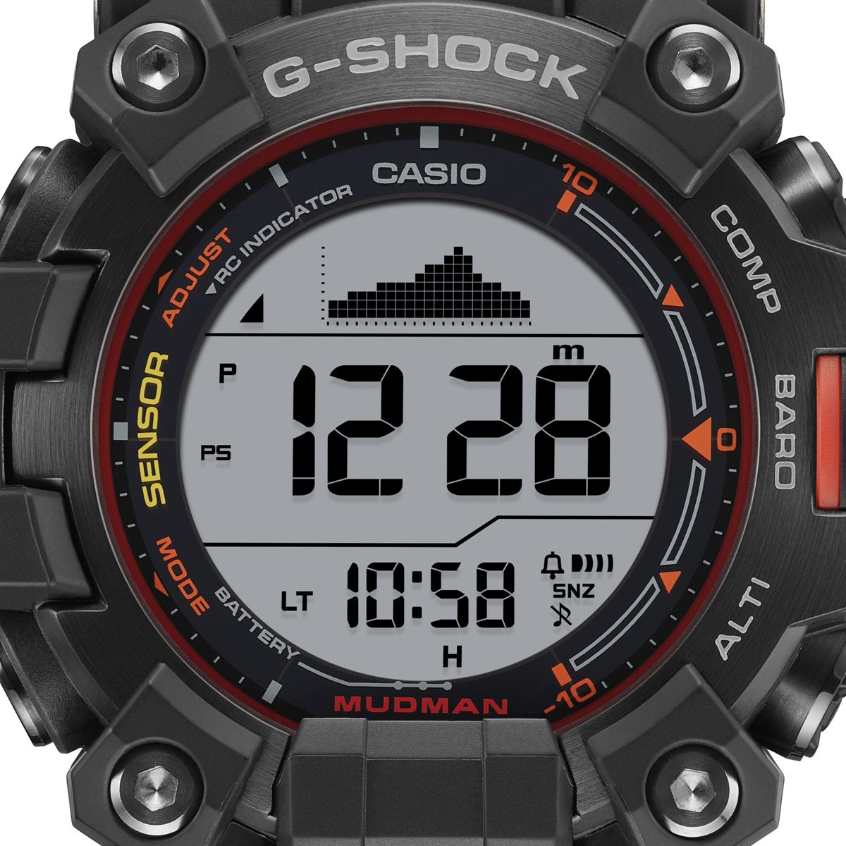 G-SHOCK 電波 ソーラー 電波時計 カシオ Gショック マッドマン MUDMAN CASIO 腕時計 メンズ MASTER OF G GW-9500MEC-1JF【2024 新作】