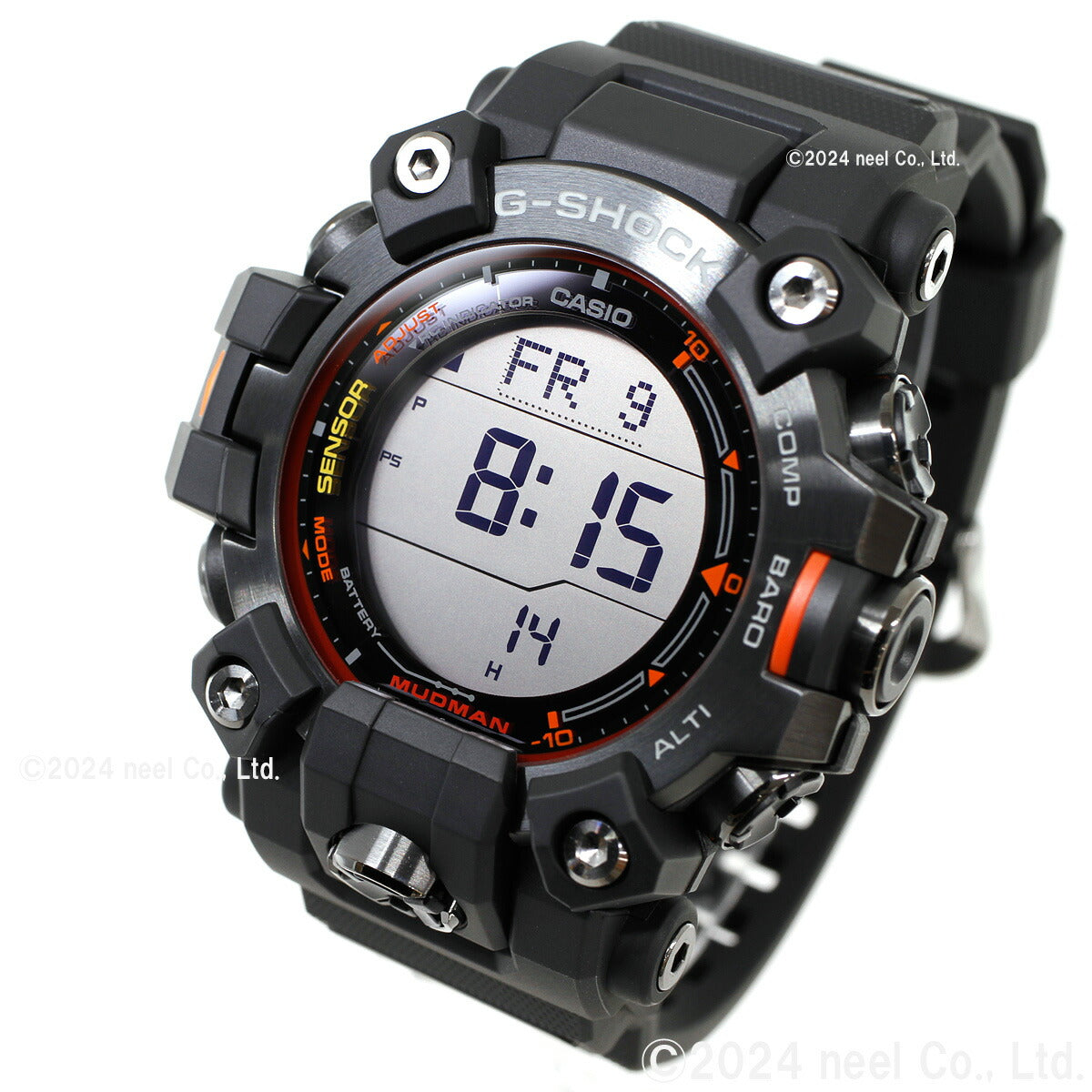G-SHOCK 電波 ソーラー 電波時計 カシオ Gショック マッドマン MUDMAN CASIO 腕時計 メンズ MASTER OF G GW-9500MEC-1JF【2024 新作】