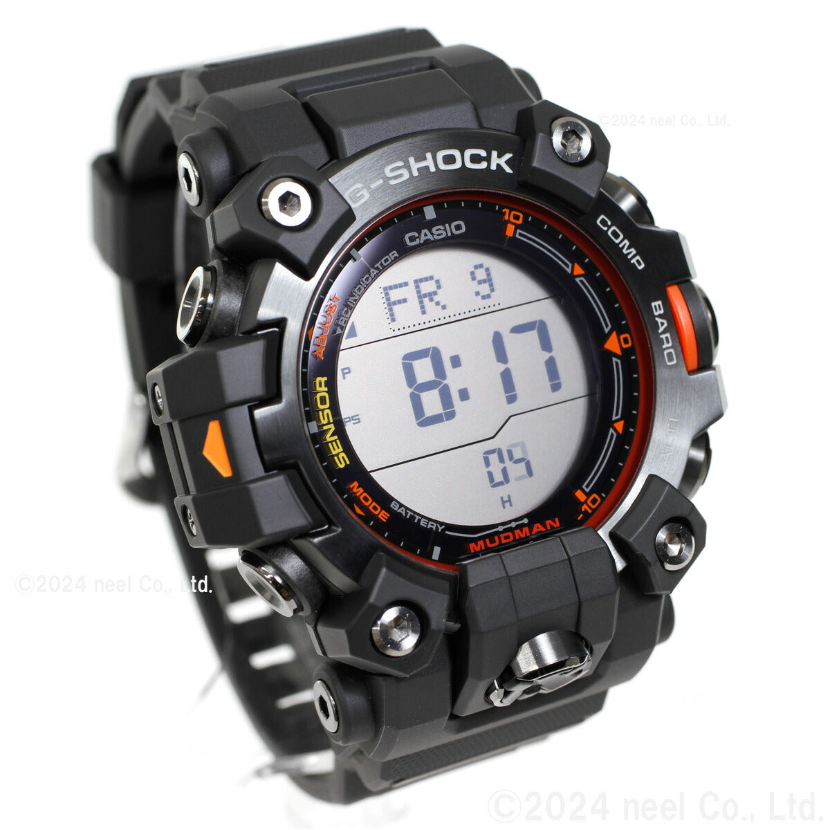 G-SHOCK 電波 ソーラー 電波時計 カシオ Gショック マッドマン MUDMAN CASIO 腕時計 メンズ MASTER OF G GW-9500MEC-1JF【2024 新作】