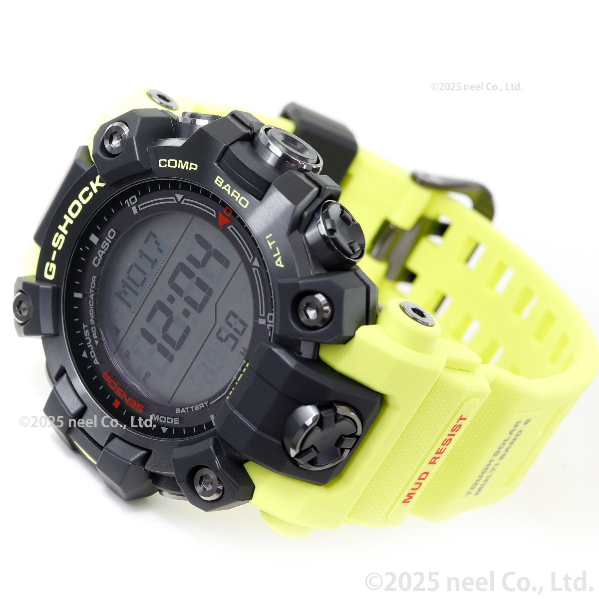 G-SHOCK 電波 ソーラー 電波時計 カシオ Gショック マッドマン MUDMAN CASIO 腕時計 メンズ MASTER OF G GW-9500MRY-1A9JF【2025 新作】