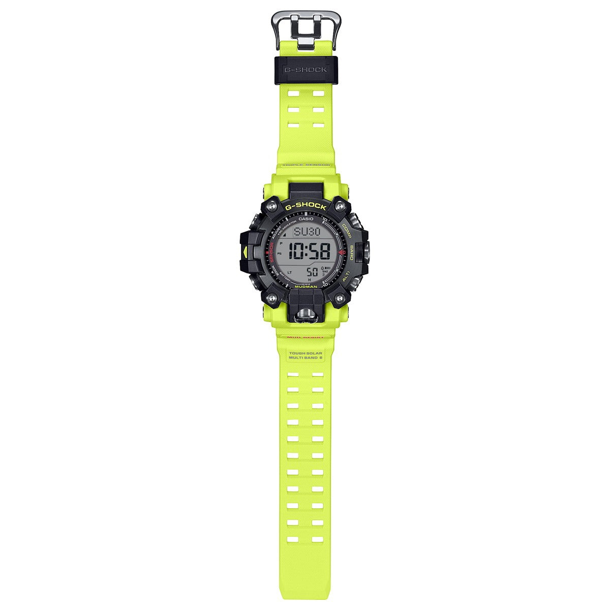 G-SHOCK 電波 ソーラー 電波時計 カシオ Gショック マッドマン MUDMAN CASIO 腕時計 メンズ MASTER OF G GW-9500MRY-1A9JF【2025 新作】