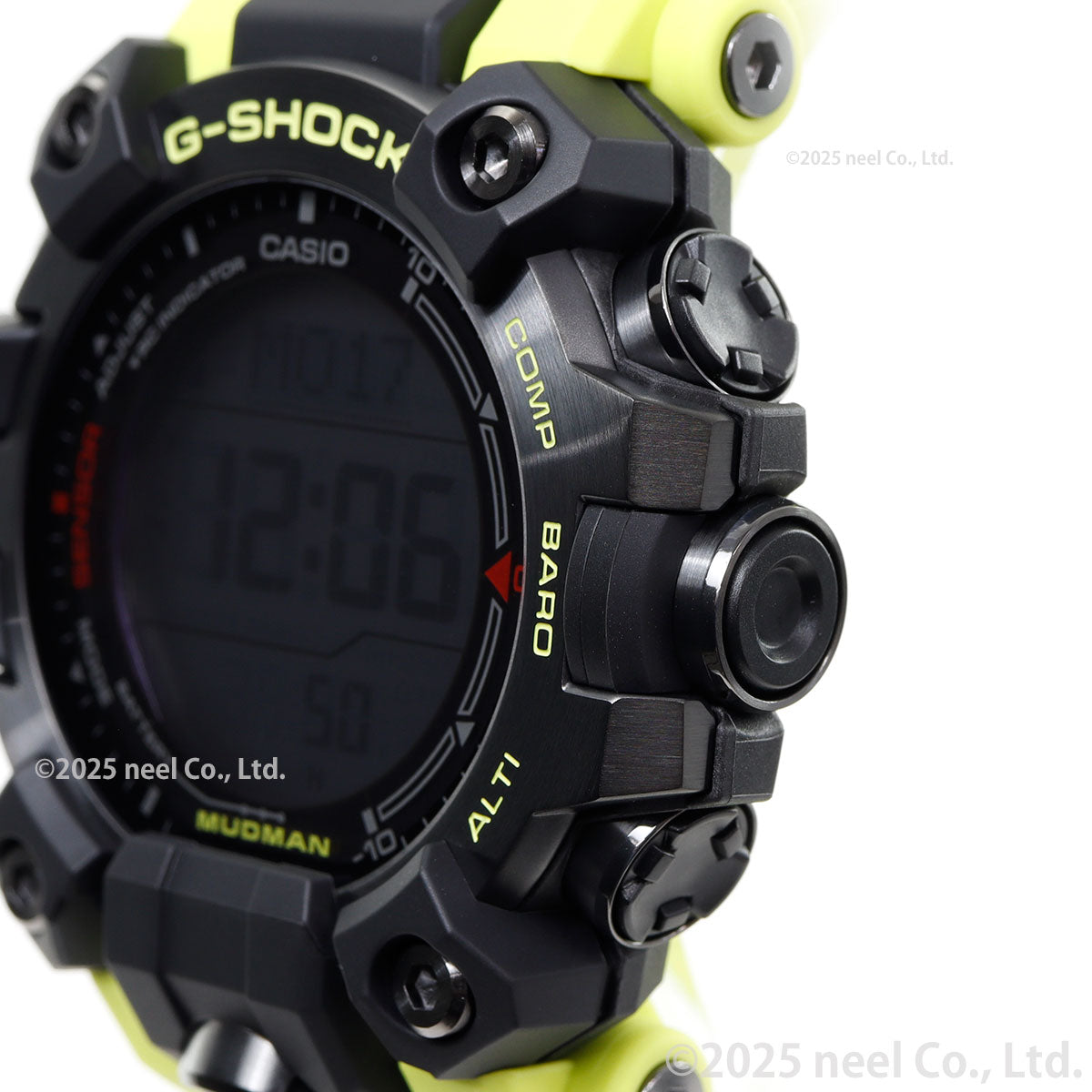 G-SHOCK 電波 ソーラー 電波時計 カシオ Gショック マッドマン MUDMAN CASIO 腕時計 メンズ MASTER OF G GW-9500MRY-1A9JF【2025 新作】