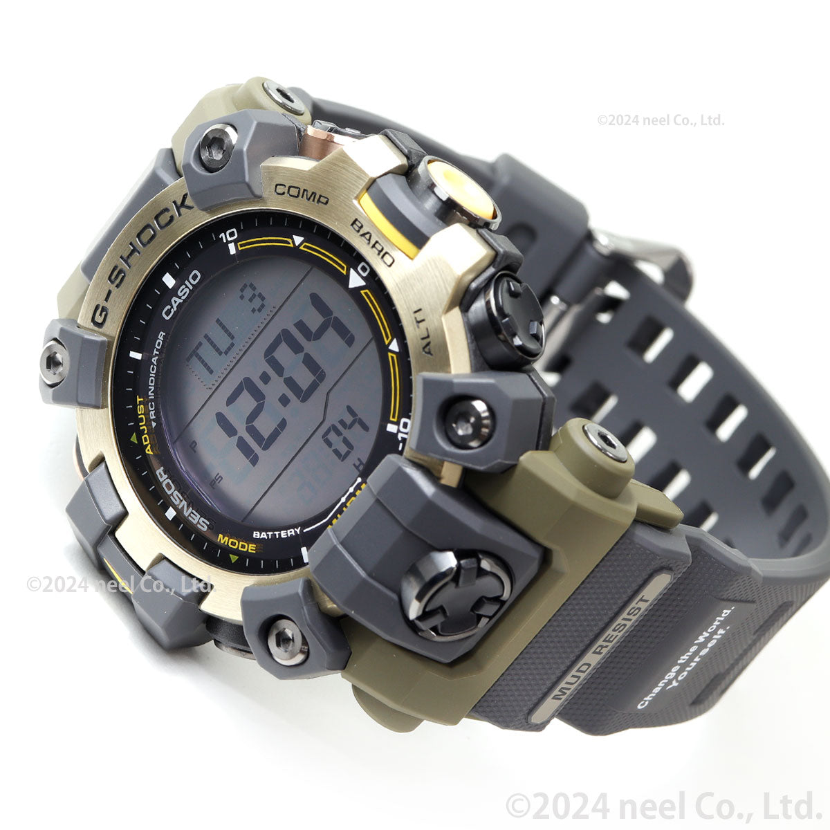 G-SHOCK 電波 ソーラー 電波時計 カシオ Gショック マッドマン MUDMAN 腕時計 メンズ MASTER OF G GW-9501KJ-8JR シマフクロウ EARTHWATCH Love The Sea And The Earth【2024 新作】