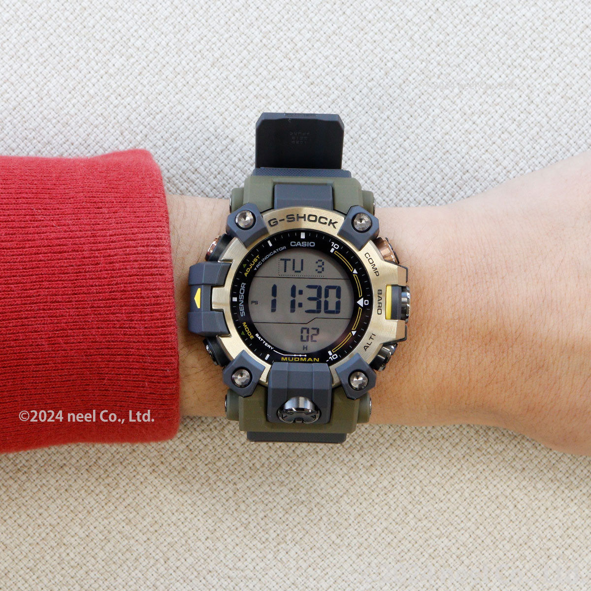 G-SHOCK 電波 ソーラー 電波時計 カシオ Gショック マッドマン MUDMAN 腕時計 メンズ MASTER OF G GW-9501KJ-8JR シマフクロウ EARTHWATCH Love The Sea And The Earth【2024 新作】
