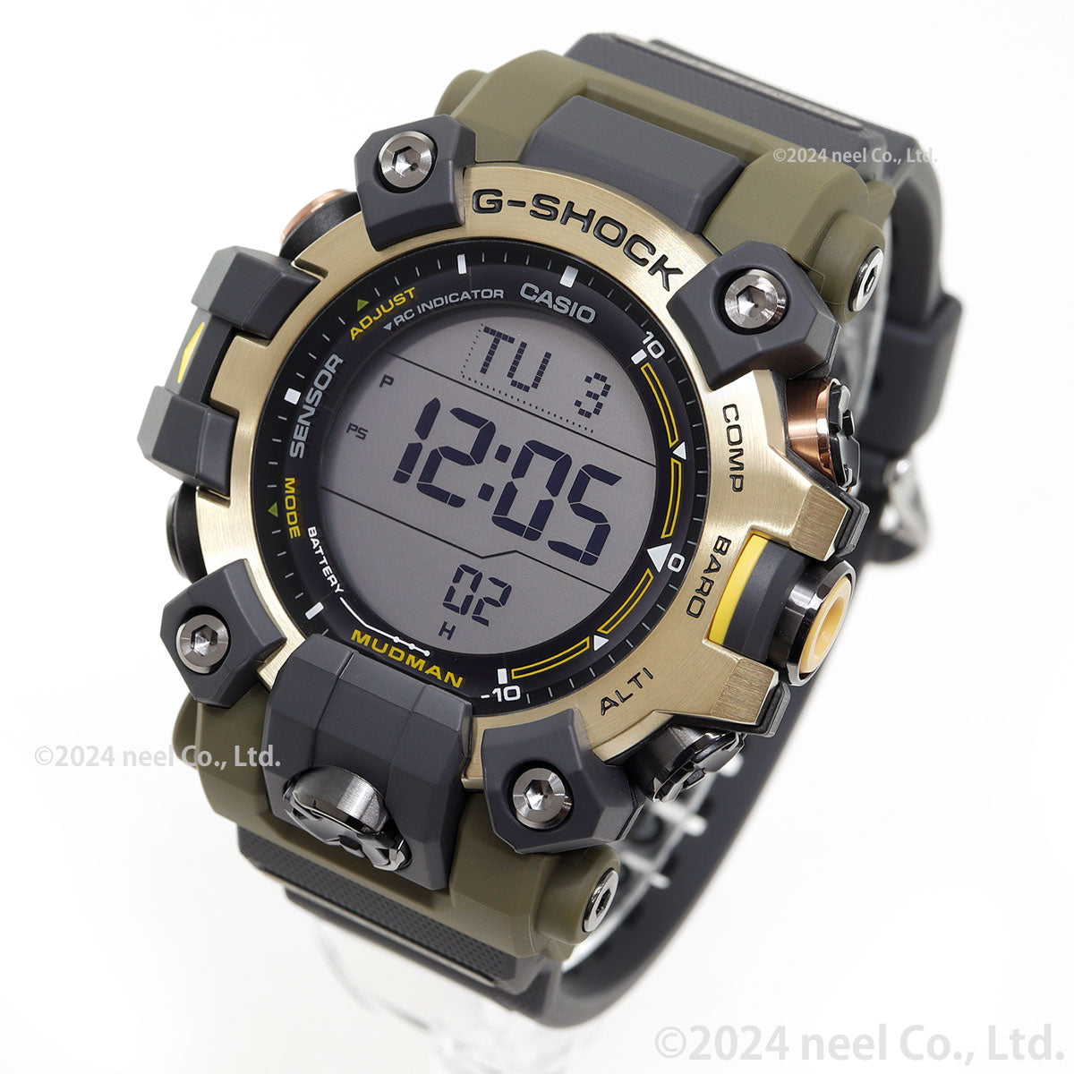 G-SHOCK 電波 ソーラー 電波時計 カシオ Gショック マッドマン MUDMAN 腕時計 メンズ MASTER OF G GW-9501KJ-8JR シマフクロウ EARTHWATCH Love The Sea And The Earth【2024 新作】