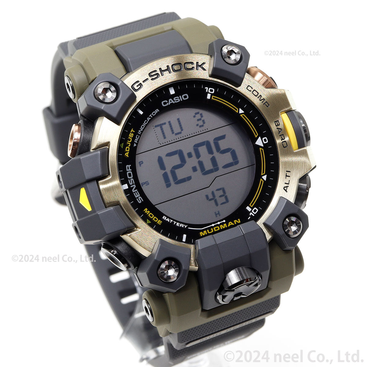 G-SHOCK 電波 ソーラー 電波時計 カシオ Gショック マッドマン MUDMAN 腕時計 メンズ MASTER OF G GW-9501KJ-8JR シマフクロウ EARTHWATCH Love The Sea And The Earth【2024 新作】