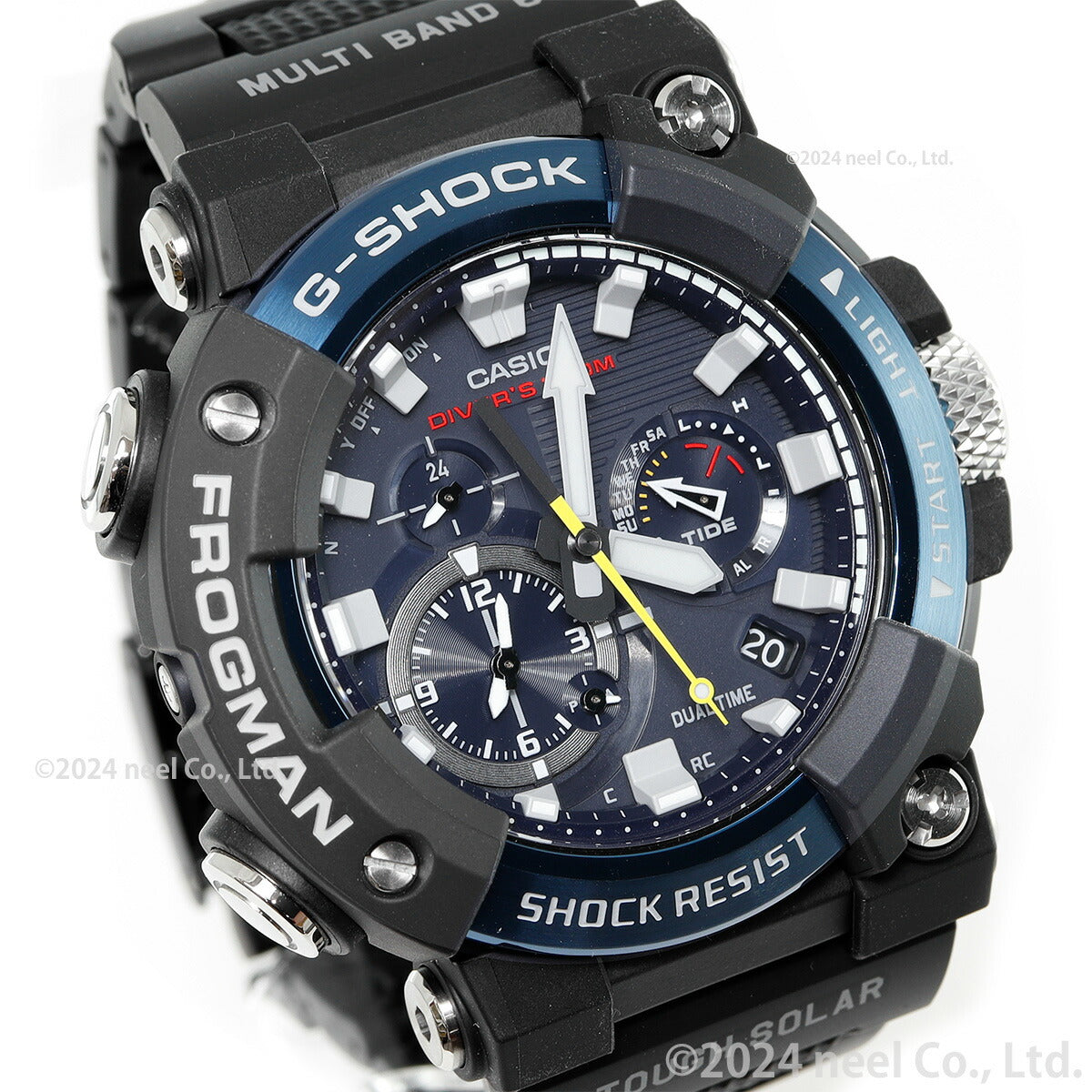GWF-A1000C-1AJF フロッグマン カシオ CASIO G-SHOCK タフソーラー 電波腕時計 メンズ時計 FROGMAN MASTER OF G スマートフォンリンク