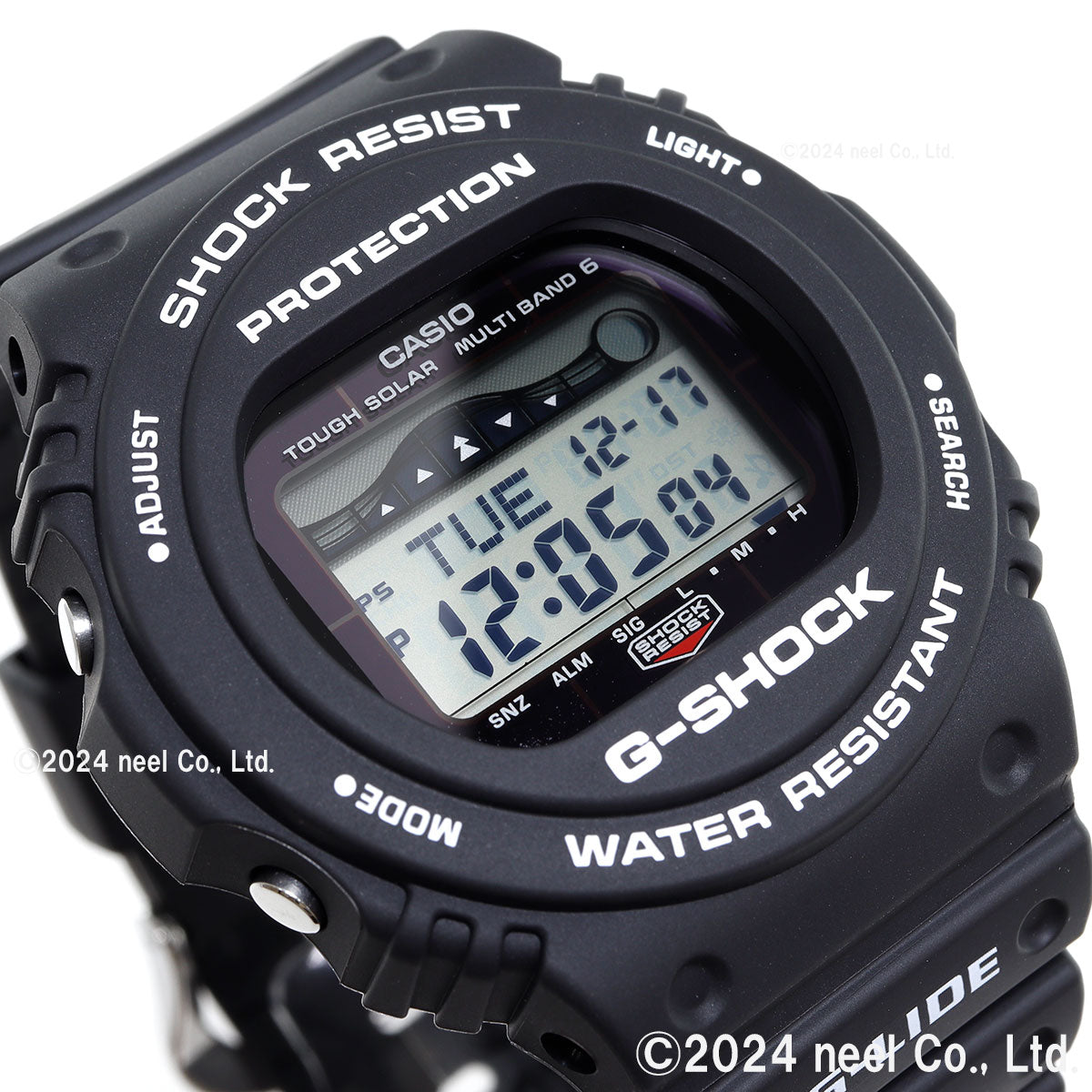 G-SHOCK 電波 ソーラー 電波時計 ブラック カシオ Gショック G-LIDE 腕時計 メンズ CASIO GWX-5700CS-1JF