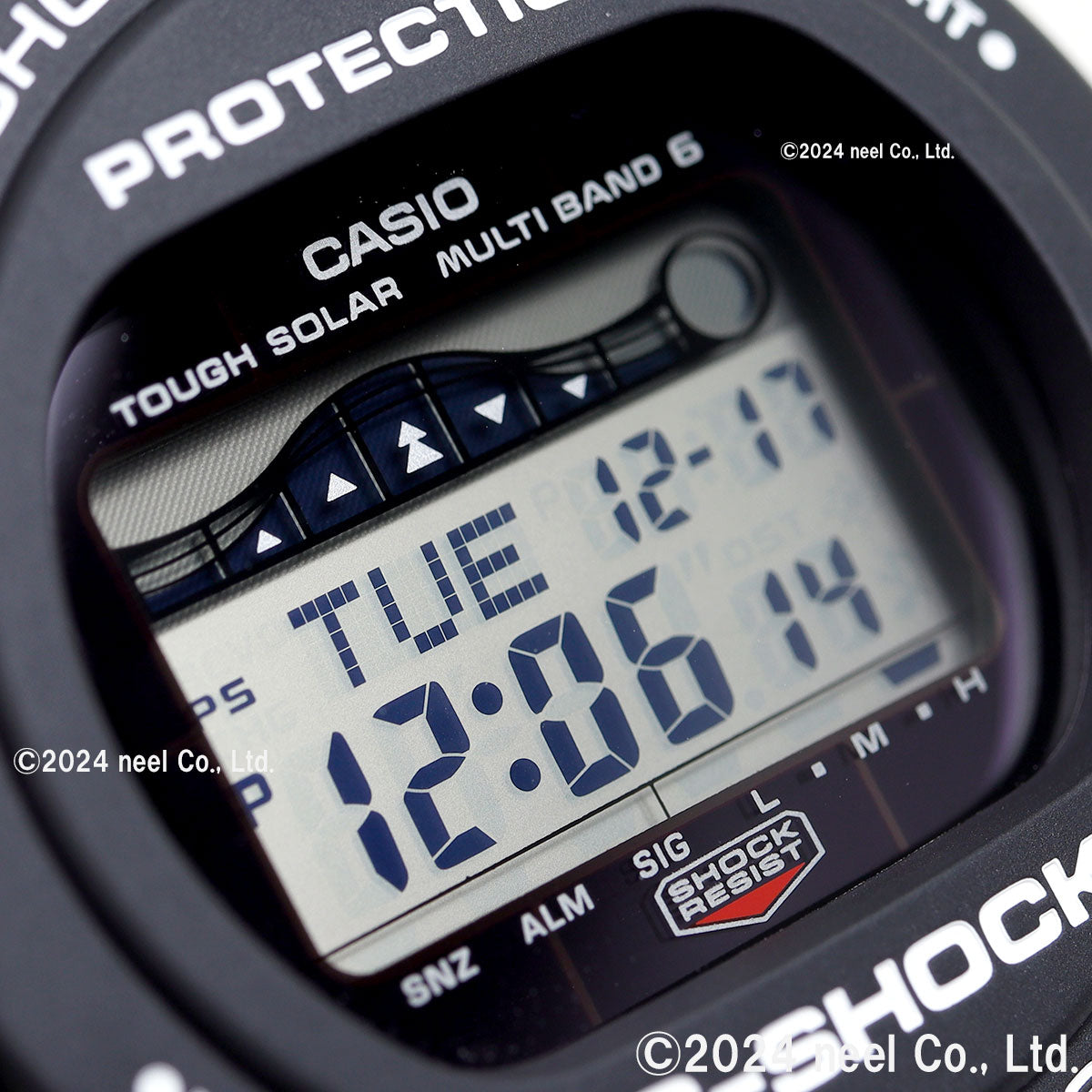 G-SHOCK 電波 ソーラー 電波時計 ブラック カシオ Gショック G-LIDE 腕時計 メンズ CASIO GWX-5700CS-1JF