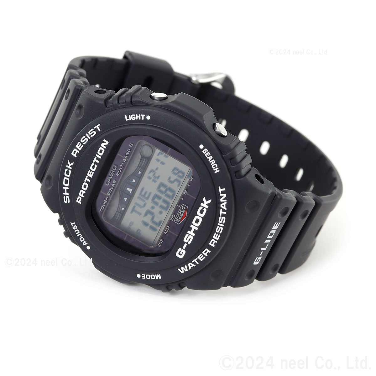 G-SHOCK 電波 ソーラー 電波時計 ブラック カシオ Gショック G-LIDE 腕時計 メンズ CASIO GWX-5700CS-1JF