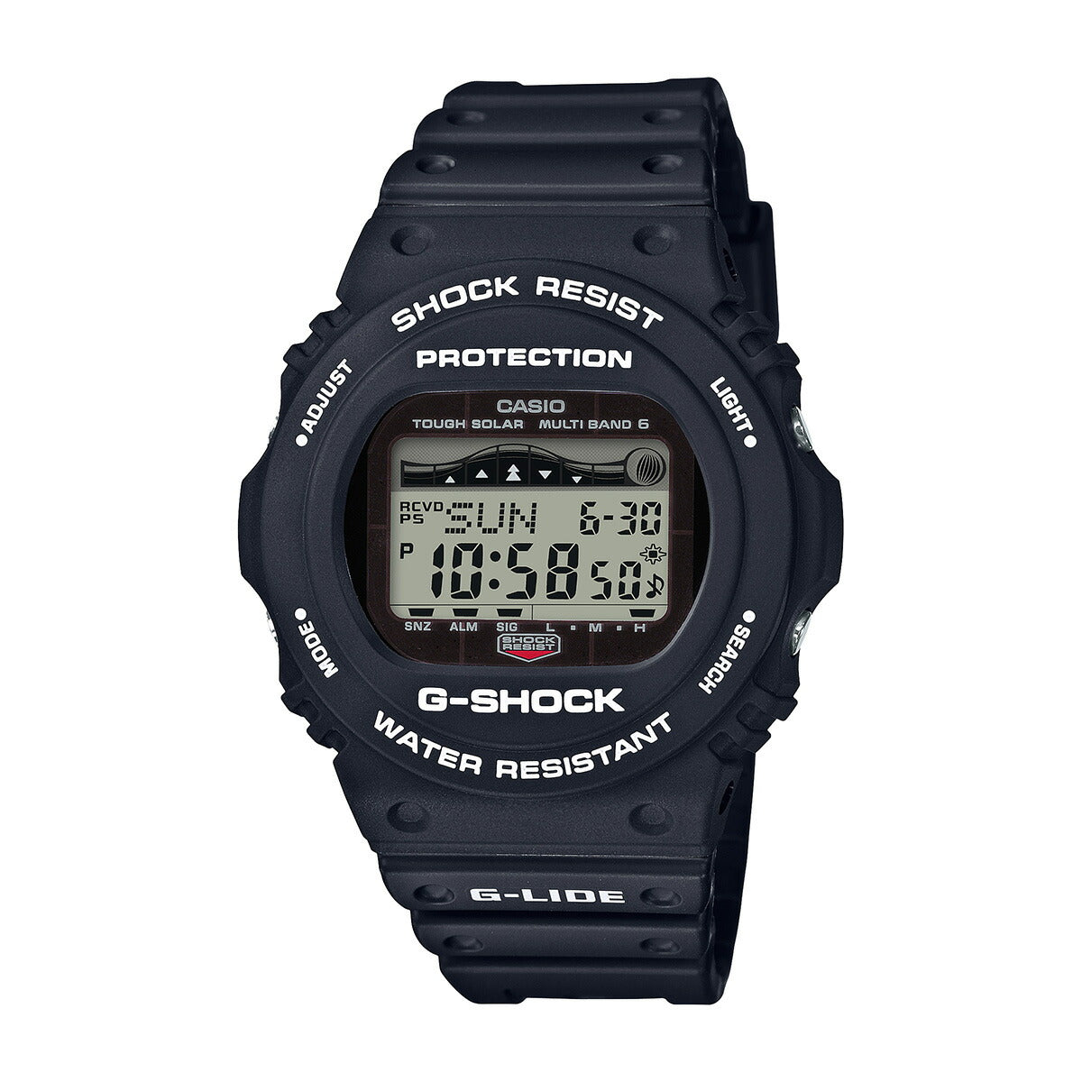 G-SHOCK 電波 ソーラー 電波時計 ブラック カシオ Gショック G-LIDE 腕時計 メンズ CASIO GWX-5700CS-1JF