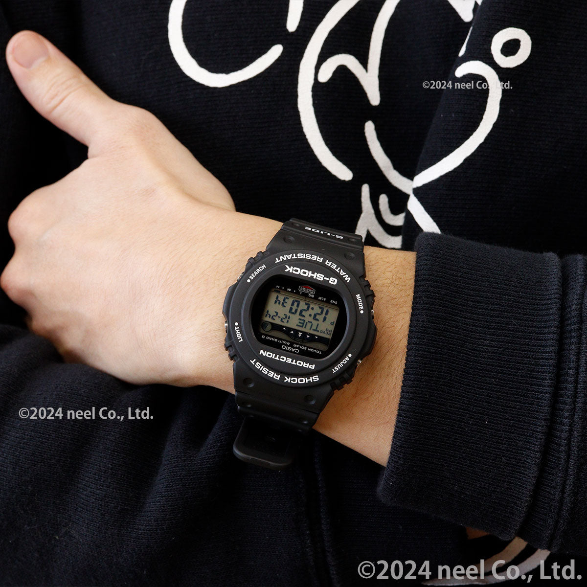 G-SHOCK 電波 ソーラー 電波時計 ブラック カシオ Gショック G-LIDE 腕時計 メンズ CASIO GWX-5700CS-1JF