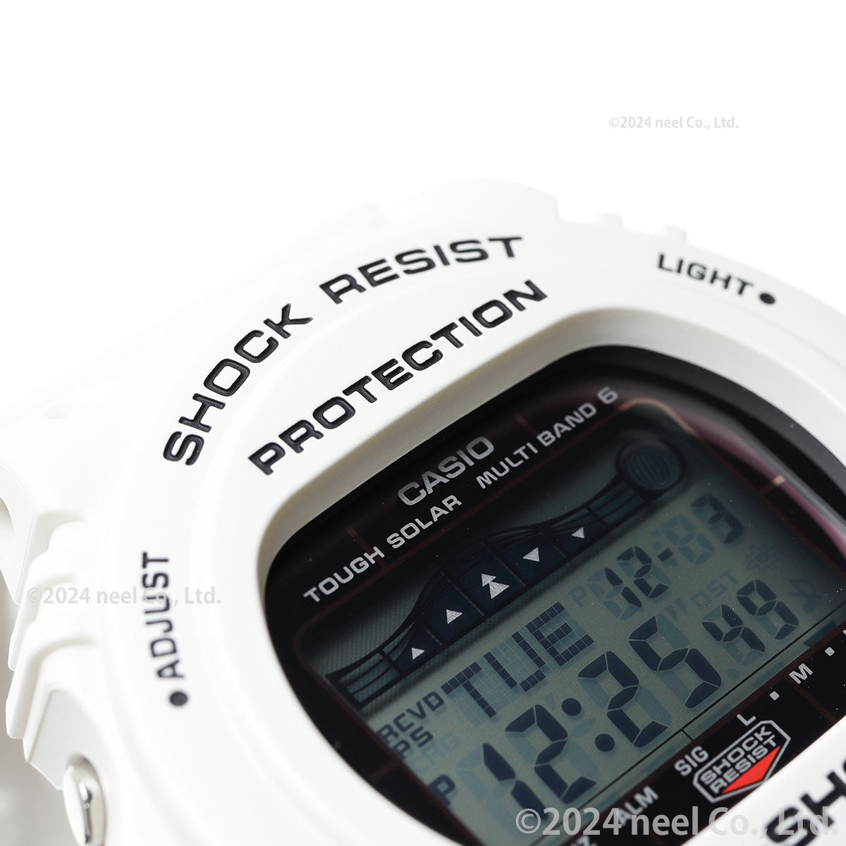 G-SHOCK 電波 ソーラー 電波時計 ホワイト 白 カシオ Gショック G-LIDE 腕時計 メンズ CASIO GWX-5700CS-7JF