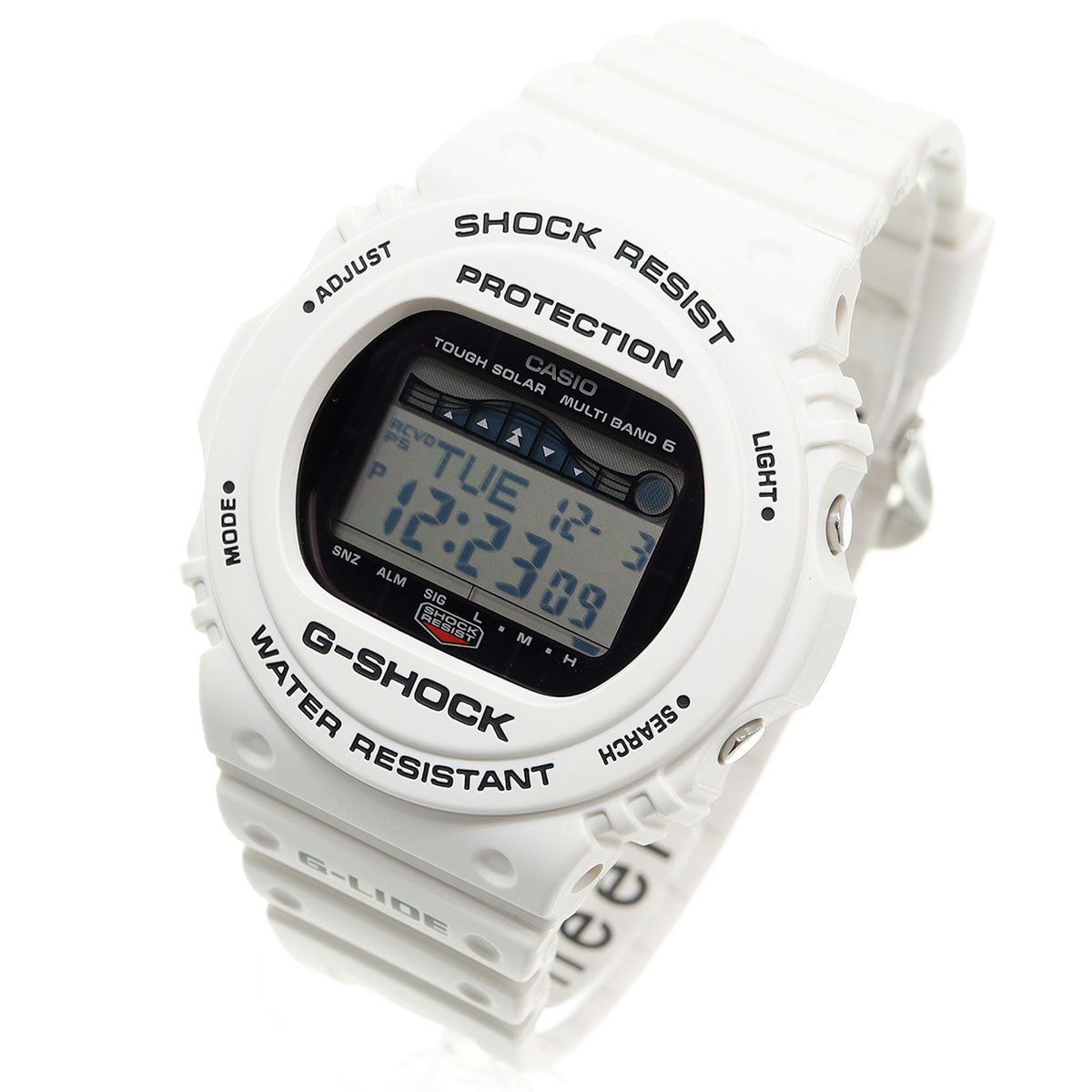 G-SHOCK 電波 ソーラー 電波時計 ホワイト 白 カシオ Gショック G-LIDE 腕時計 メンズ CASIO GWX-5700CS-7JF