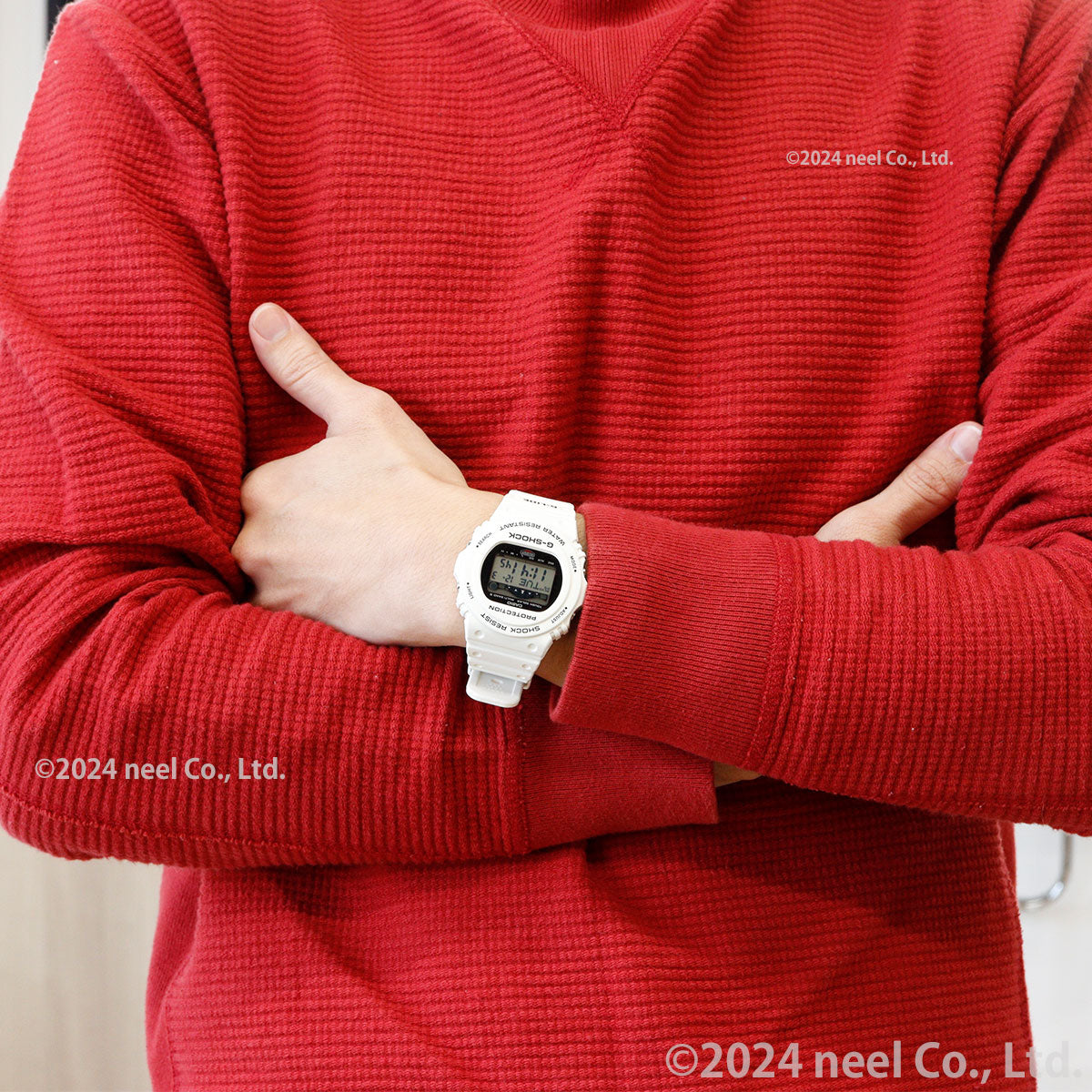 G-SHOCK 電波 ソーラー 電波時計 ホワイト 白 カシオ Gショック G-LIDE 腕時計 メンズ CASIO GWX-5700CS-7JF