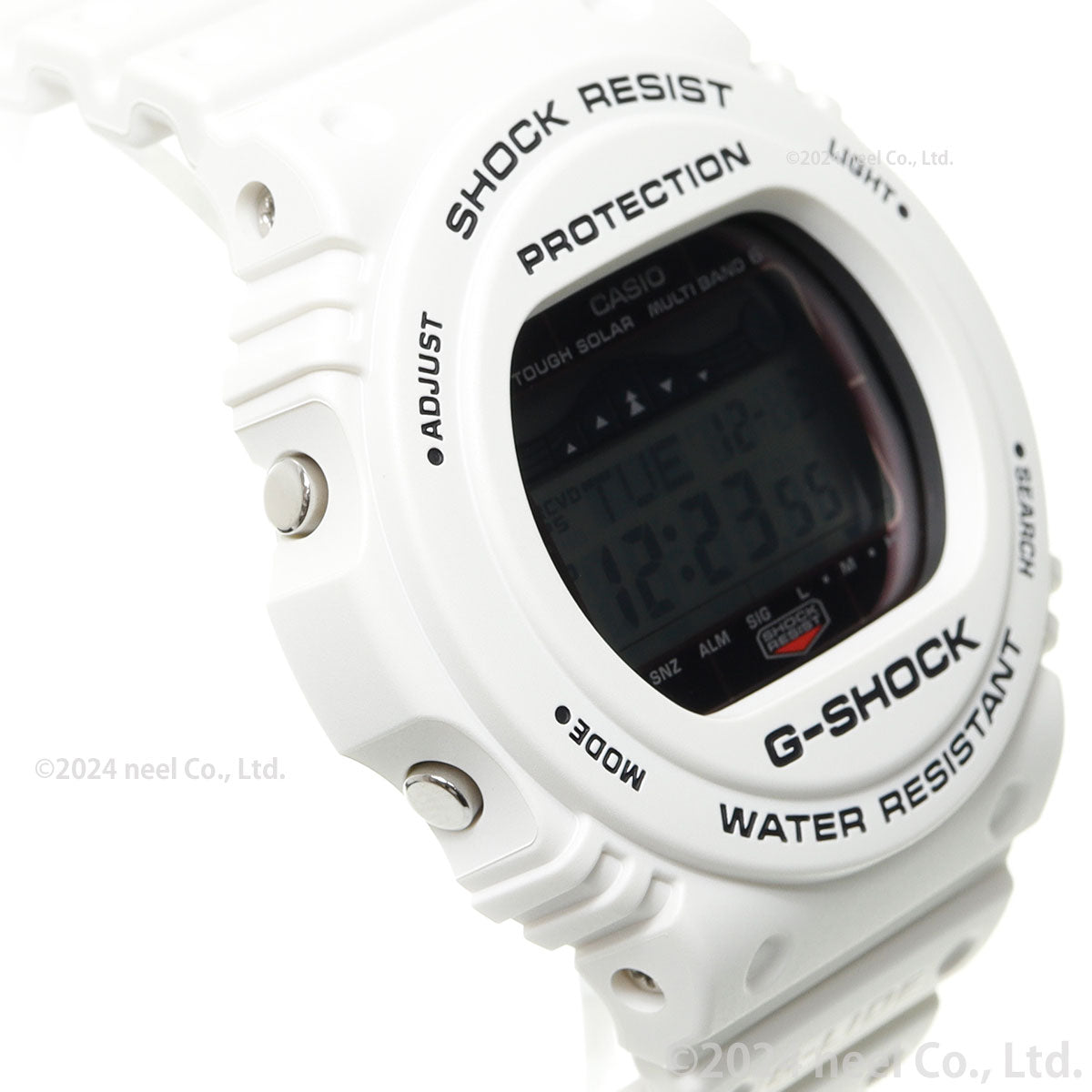G-SHOCK 電波 ソーラー 電波時計 ホワイト 白 カシオ Gショック G-LIDE 腕時計 メンズ CASIO GWX-5700CS-7JF