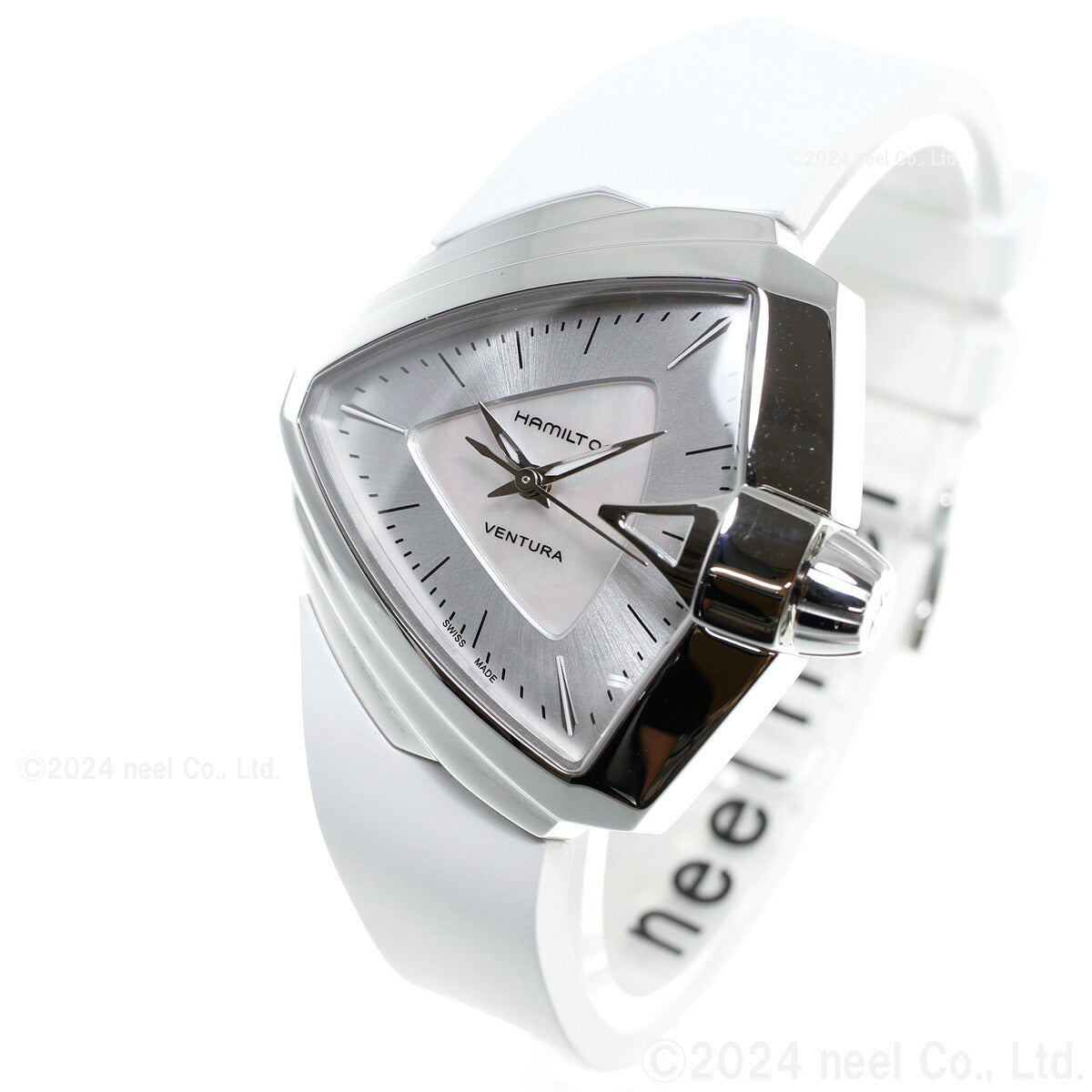ハミルトン HAMILTON ベンチュラ S クオーツ H24251391 腕時計 レディース S QUARTZ【正規品】【60回分割手数料無料!】