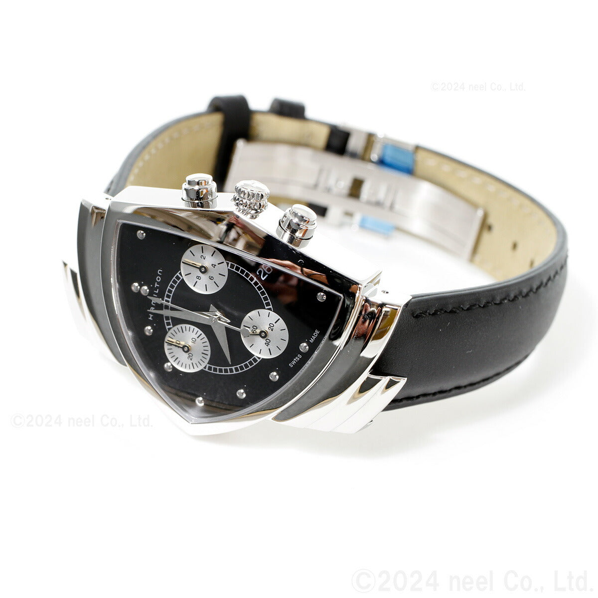 ハミルトン HAMILTON ベンチュラ クロノグラフ H24412732 腕時計 メンズ【正規品】【60回分割手数料無料!】
