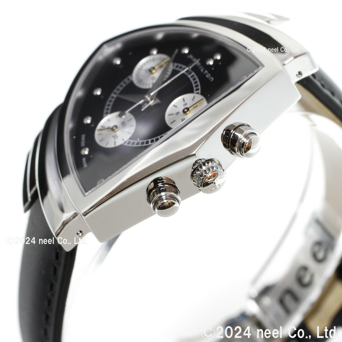 ハミルトン HAMILTON ベンチュラ クロノグラフ H24412732 腕時計 メンズ【正規品】【60回分割手数料無料!】