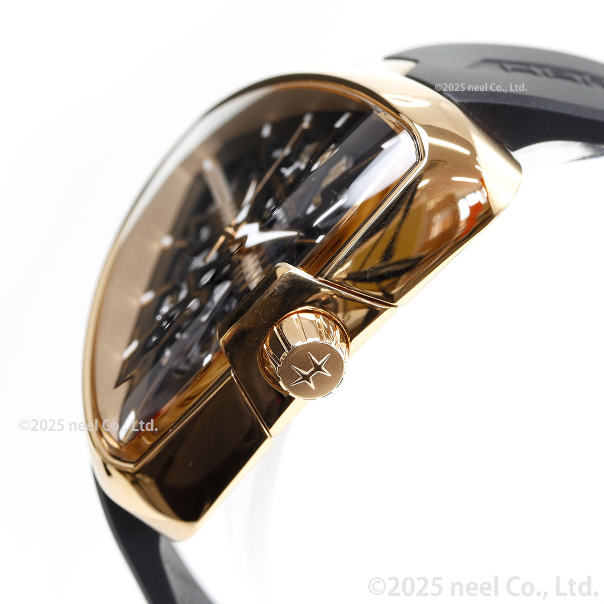 ハミルトン HAMILTON ベンチュラ エルヴィス80 スケルトン オート H24525331 腕時計 メンズ 自動巻き VENTURA ELVIS80 SKELETON AUTO【正規品】【60回分割手数料無料!】