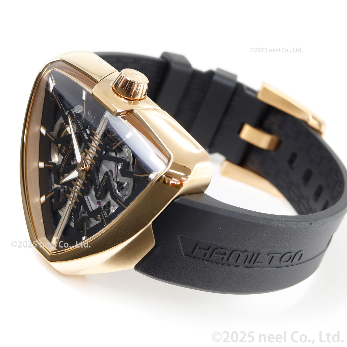 ハミルトン HAMILTON ベンチュラ エルヴィス80 スケルトン オート H24525331 腕時計 メンズ 自動巻き VENTURA ELVIS80 SKELETON AUTO【正規品】【60回分割手数料無料!】