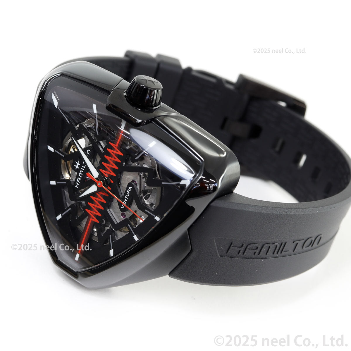 ハミルトン HAMILTON ベンチュラ エルヴィス80 スケルトン オート H24535331 腕時計 メンズ 自動巻き VENTURA ELVIS80 SKELETON AUTO【正規品】【60回分割手数料無料!】