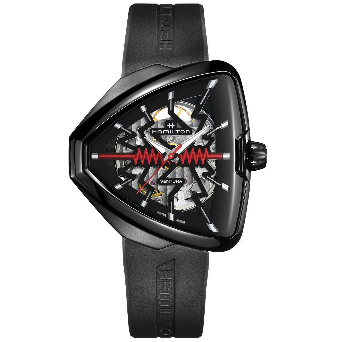 ハミルトン HAMILTON ベンチュラ エルヴィス80 スケルトン オート H24535331 腕時計 メンズ 自動巻き VENTURA ELVIS80 SKELETON AUTO【正規品】【60回分割手数料無料!】