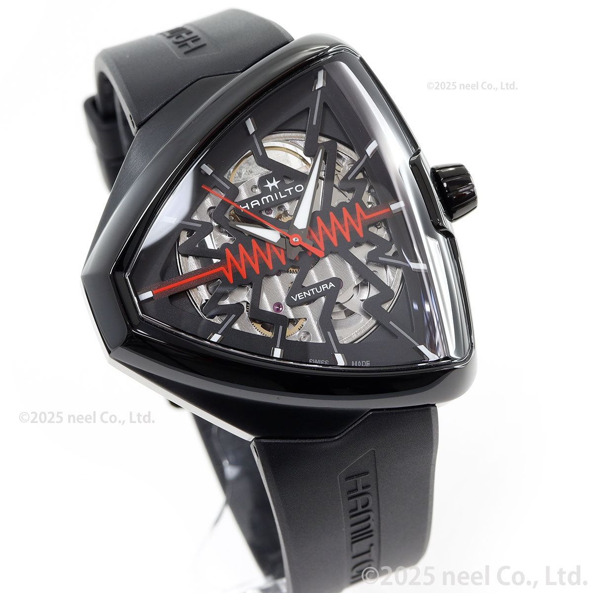 ハミルトン HAMILTON ベンチュラ エルヴィス80 スケルトン オート H24535331 腕時計 メンズ 自動巻き VENTURA ELVIS80 SKELETON AUTO【正規品】【60回分割手数料無料!】