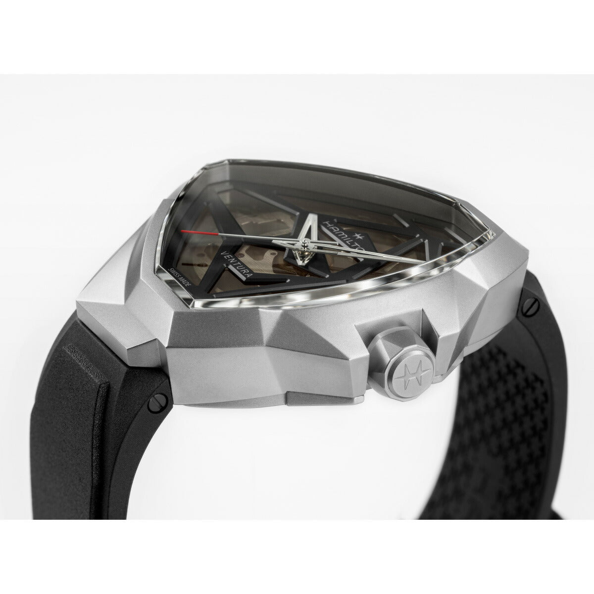 ハミルトン HAMILTON ベンチュラ エッジ スケルトン H24635330 腕時計 メンズ 自動巻き VENTURA EDGE SKELETON【2025 新作】【正規品】【60回分割手数料無料!】