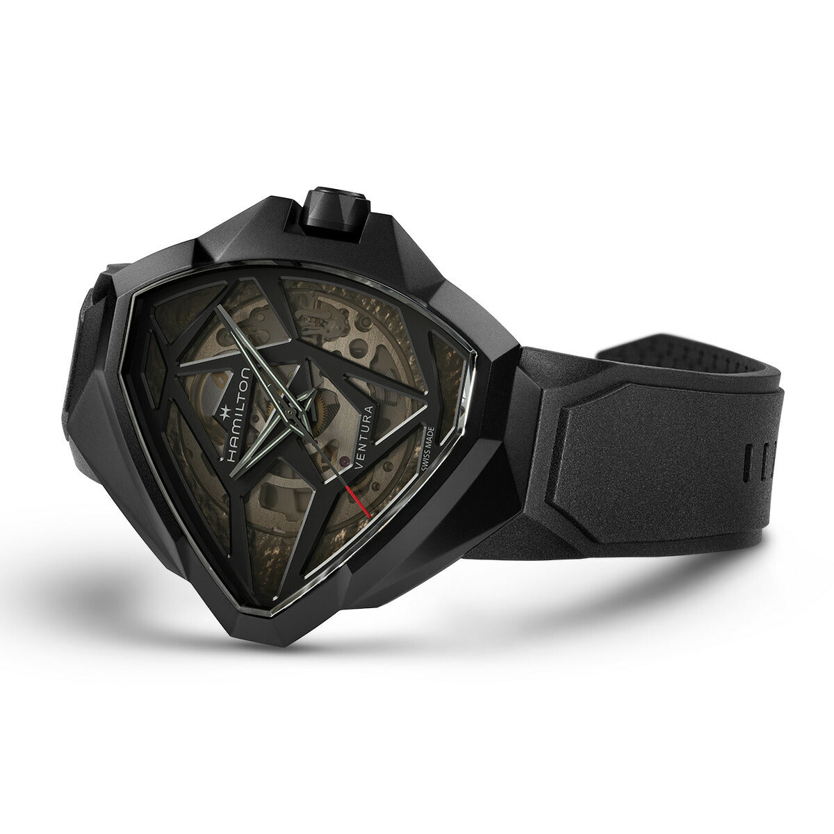 ハミルトン HAMILTON ベンチュラ エッジ スケルトン H24645330 腕時計 メンズ 自動巻き VENTURA EDGE SKELETON【2025 新作】【正規品】【60回分割手数料無料!】