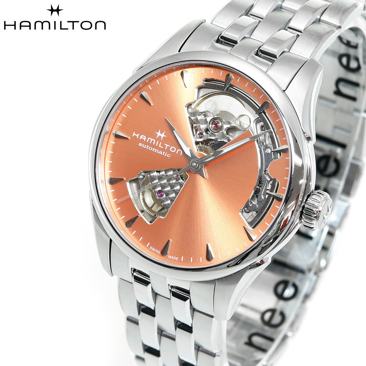 ハミルトン HAMILTON ジャズマスター オープンハート レディ オート H32215100 腕時計 レディース 自動巻き JAZZMASTER OPEN HEART LADY AUTO【正規品】【60回分割手数料無料!】