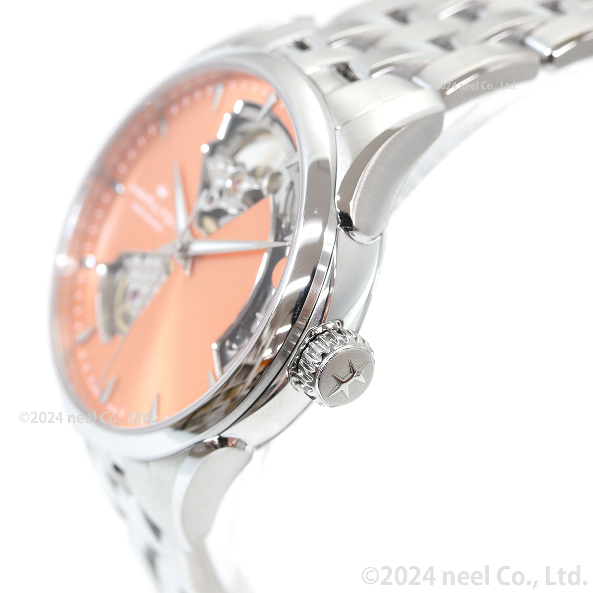 ハミルトン HAMILTON ジャズマスター オープンハート レディ オート H32215100 腕時計 レディース 自動巻き JAZZMASTER OPEN HEART LADY AUTO【正規品】【60回分割手数料無料!】
