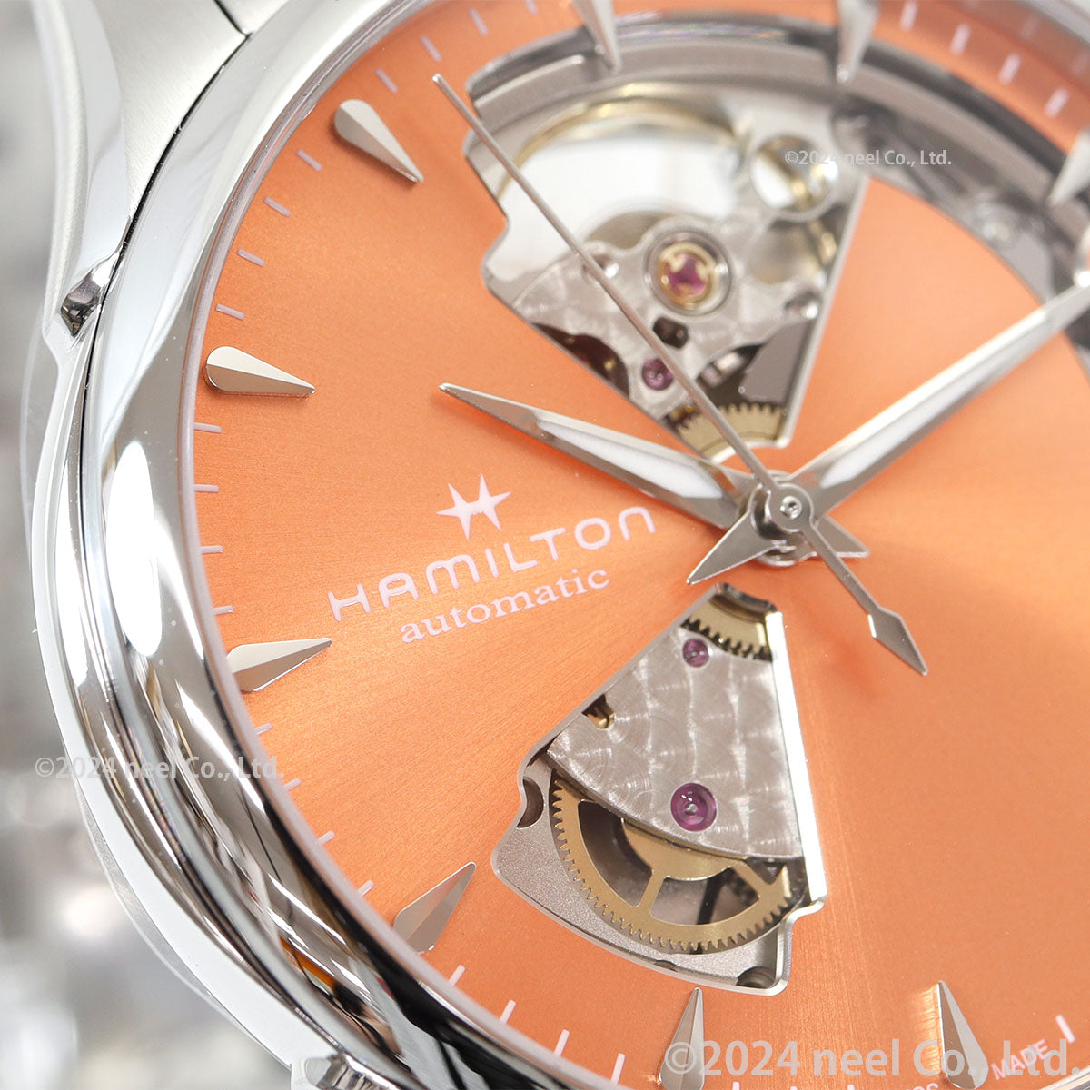 ハミルトン HAMILTON ジャズマスター オープンハート レディ オート H32215100 腕時計 レディース 自動巻き JAZZMASTER OPEN HEART LADY AUTO【正規品】【60回分割手数料無料!】