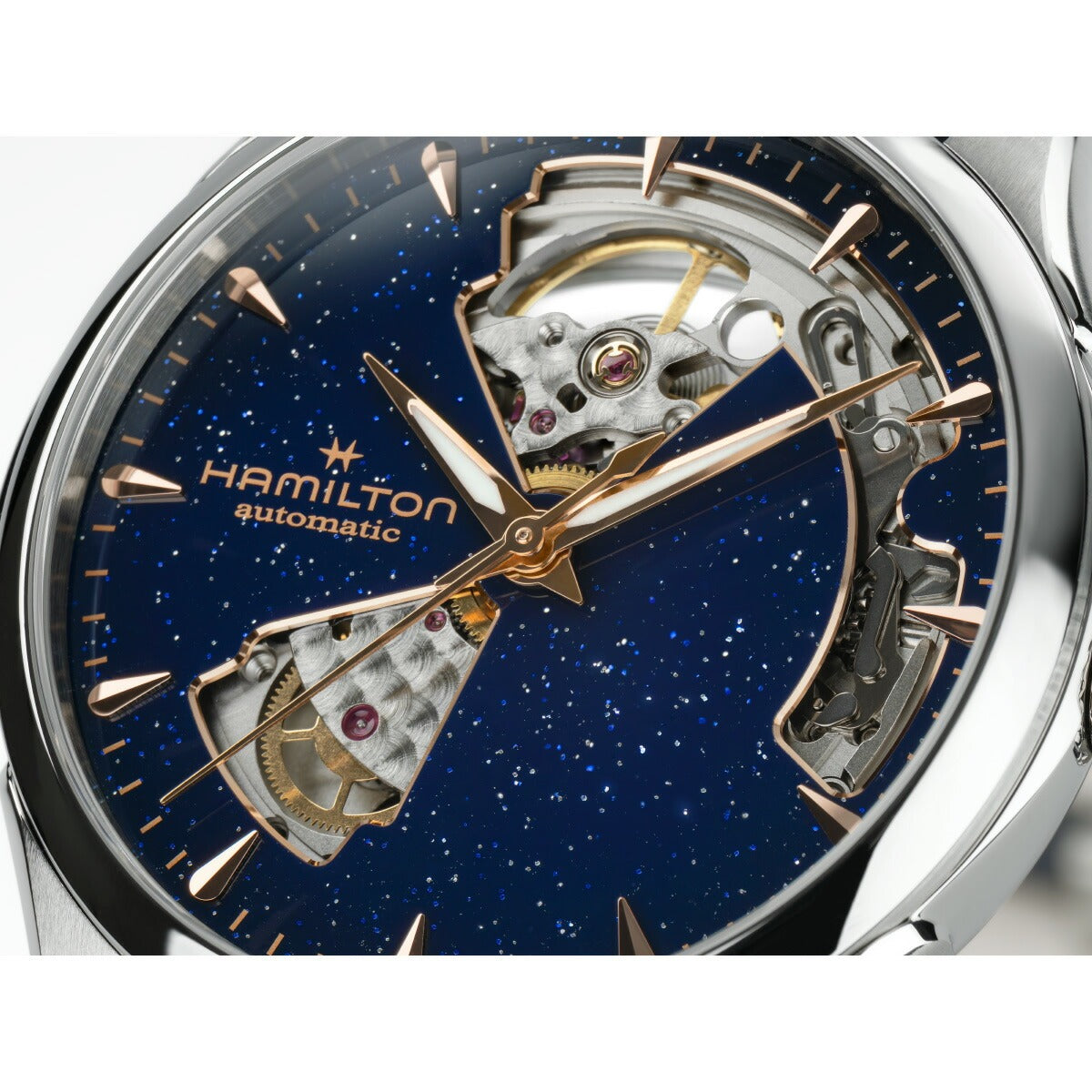 ハミルトン HAMILTON ジャズマスター オープン ハート レディ オート H32215642 腕時計 自動巻き JAZZMASTER OPEN HEART LADY AUTO【2025 新作】【正規品】【60回分割手数料無料!】