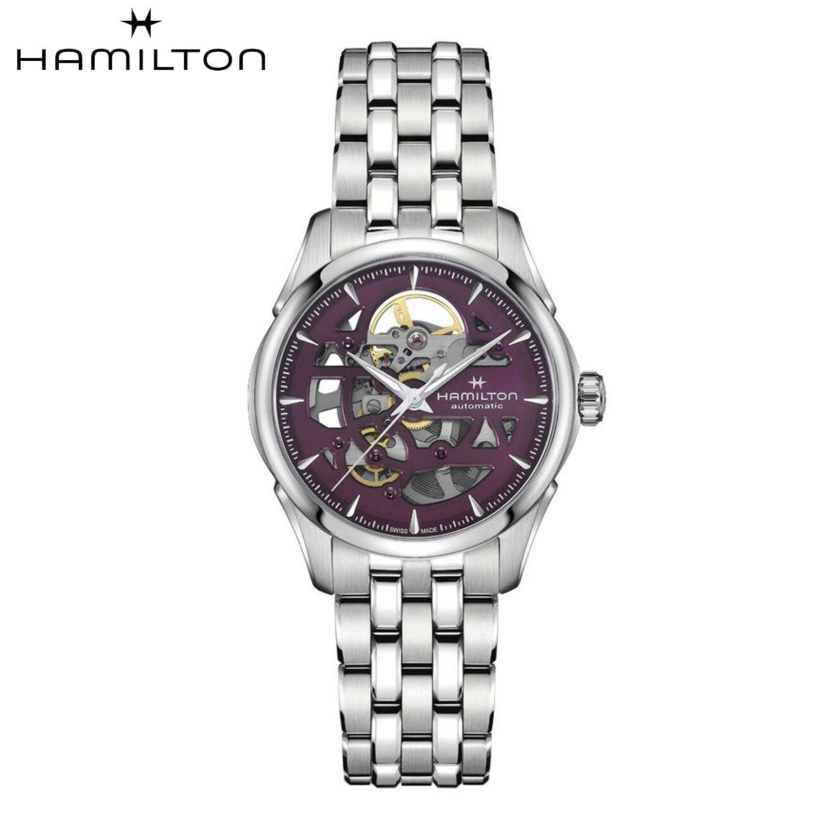 ハミルトン HAMILTON ジャズマスター スケルトン レディ オートマティック H32265101 腕時計 レディース 自動巻き【正規品】【60回分割手数料無料!】