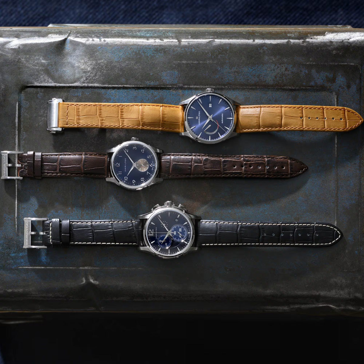 ハミルトン HAMILTON ジャズマスター クロノグラフ クォーツ H32612741 腕時計 メンズ JAZZMASTER CHRONO QUARTZ【正規品】【60回分割手数料無料!】