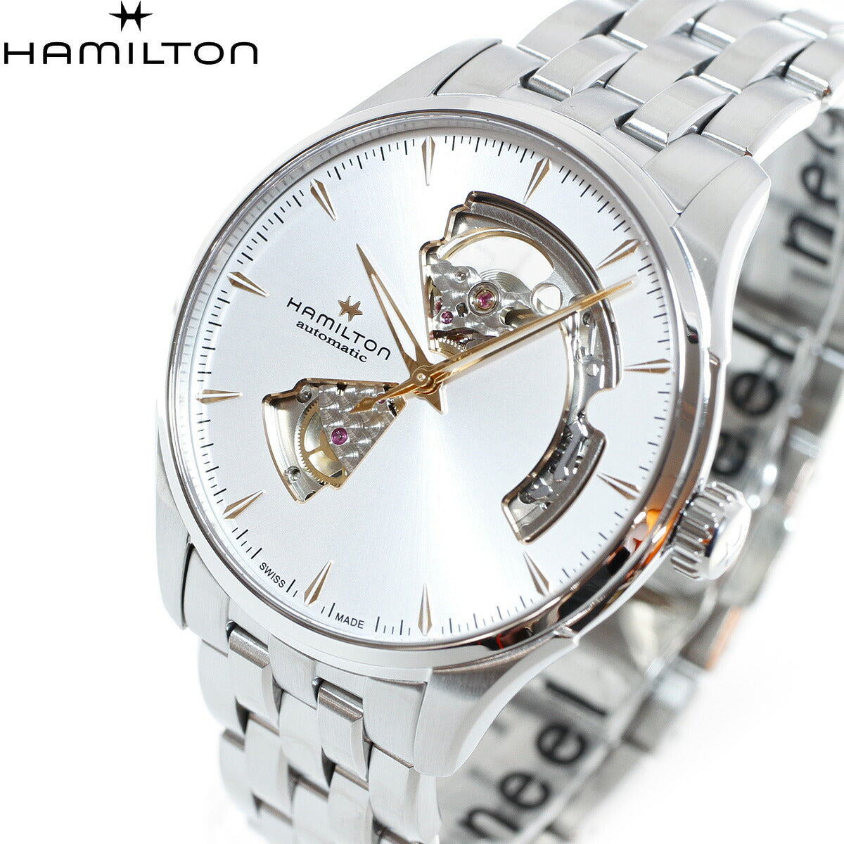 ハミルトン HAMILTON ジャズマスター オープン ハート オート 40mm H32675151 腕時計 メンズ 自動巻き JAZZMASTER OPEN HEART AUTO【正規品】【60回分割手数料無料!】