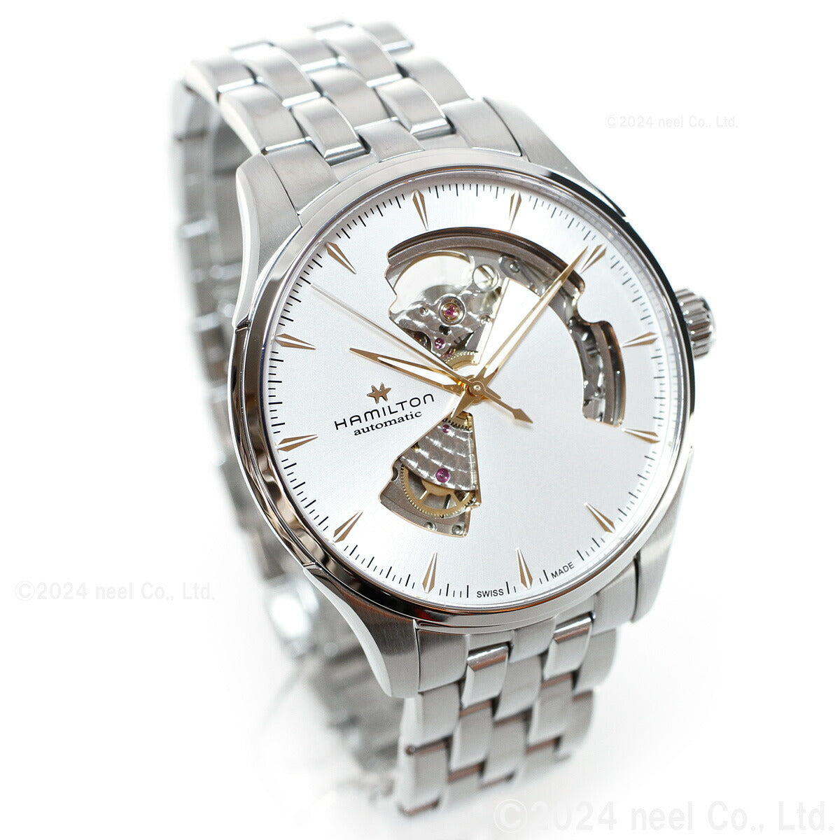 ハミルトン HAMILTON ジャズマスター オープン ハート オート 40mm H32675151 腕時計 メンズ 自動巻き JAZZMASTER OPEN HEART AUTO【正規品】【60回分割手数料無料!】