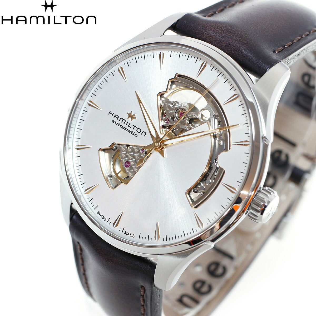 ハミルトン HAMILTON ジャズマスター オープン ハート オート 40mm H32675551 腕時計 メンズ 自動巻き JAZZMASTER OPEN HEART AUTO【正規品】【60回分割手数料無料!】