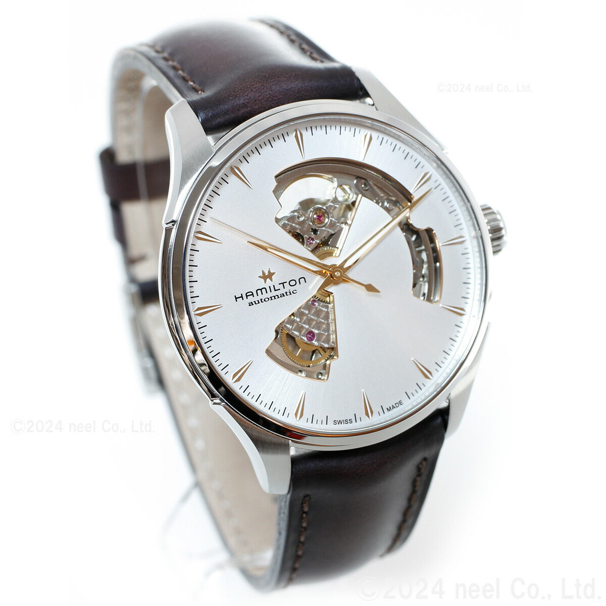 ハミルトン HAMILTON ジャズマスター オープン ハート オート 40mm H32675551 腕時計 メンズ 自動巻き JAZZMASTER OPEN HEART AUTO【正規品】【60回分割手数料無料!】