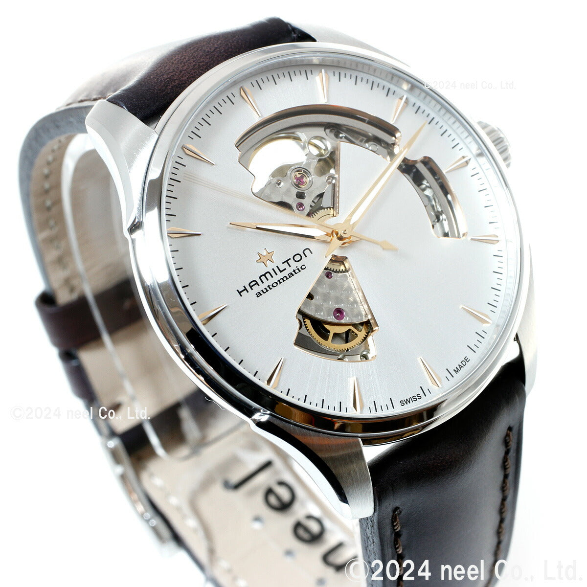 ハミルトン HAMILTON ジャズマスター オープン ハート オート 40mm H32675551 腕時計 メンズ 自動巻き JAZZMASTER OPEN HEART AUTO【正規品】【60回分割手数料無料!】