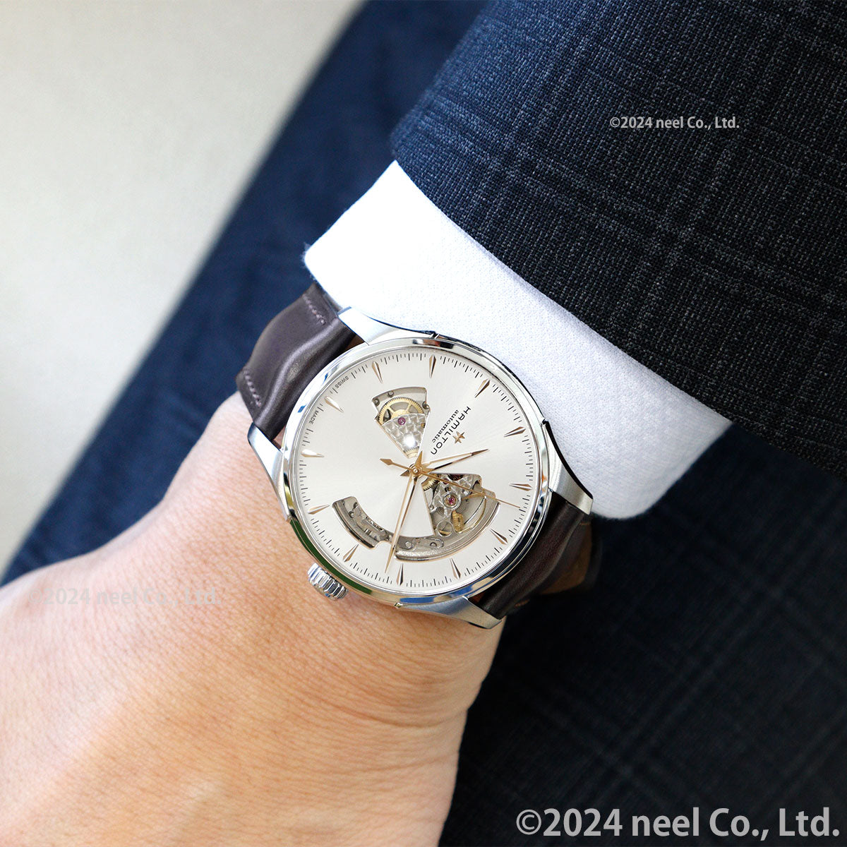 ハミルトン HAMILTON ジャズマスター オープン ハート オート 40mm H32675551 腕時計 メンズ 自動巻き JAZZMASTER OPEN HEART AUTO【正規品】【60回分割手数料無料!】