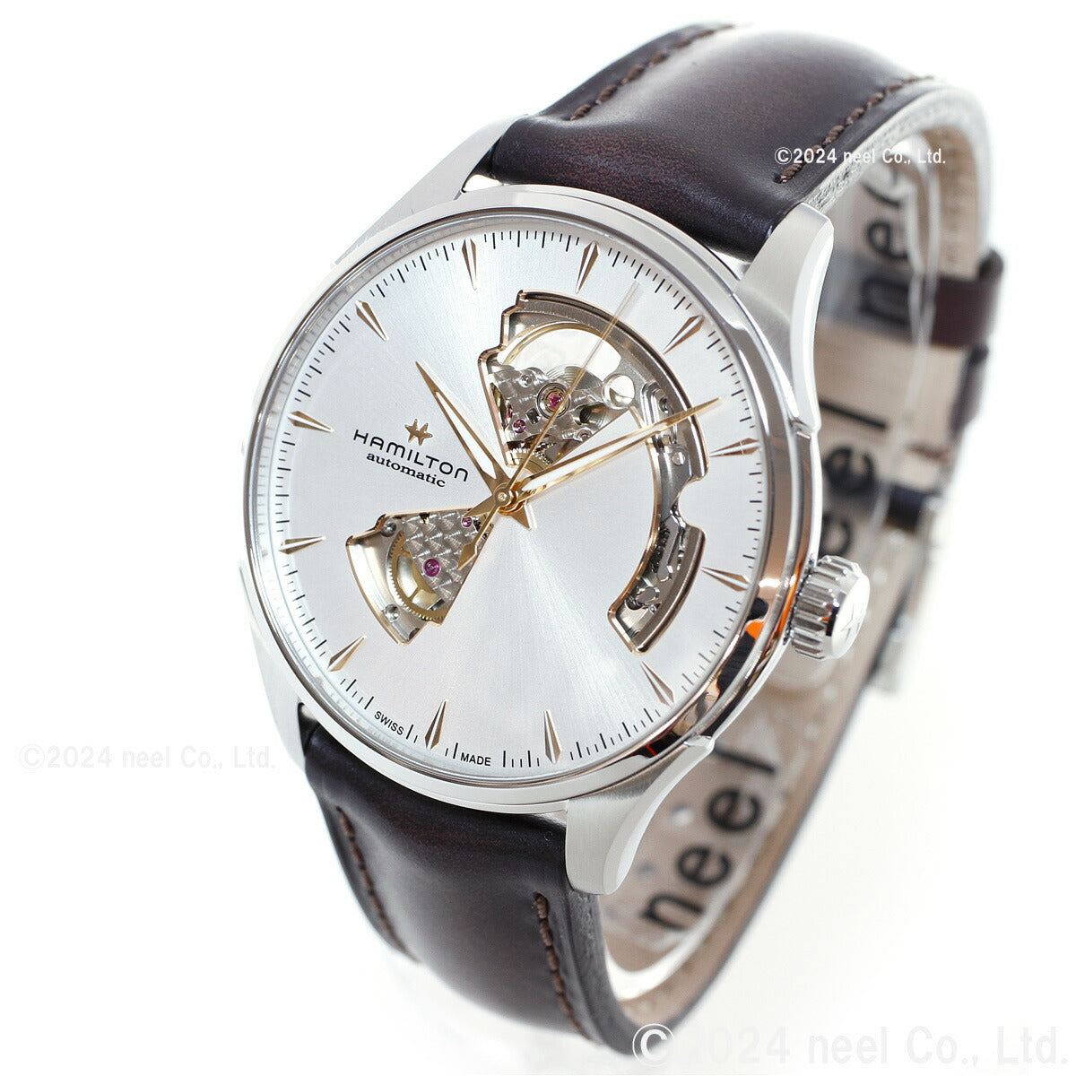 ハミルトン HAMILTON ジャズマスター オープン ハート オート 40mm H32675551 腕時計 メンズ 自動巻き JAZZMASTER OPEN HEART AUTO【正規品】【60回分割手数料無料!】