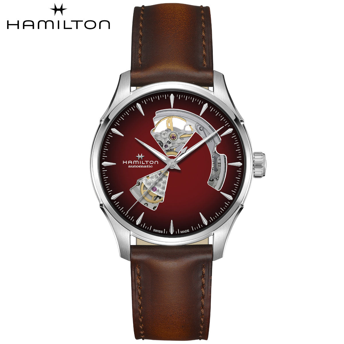 ハミルトン HAMILTON ジャズマスター オープン ハート オート 40mm H32675570 腕時計 メンズ 自動巻き JAZZMASTER OPEN HEART AUTO【正規品】【60回分割手数料無料!】