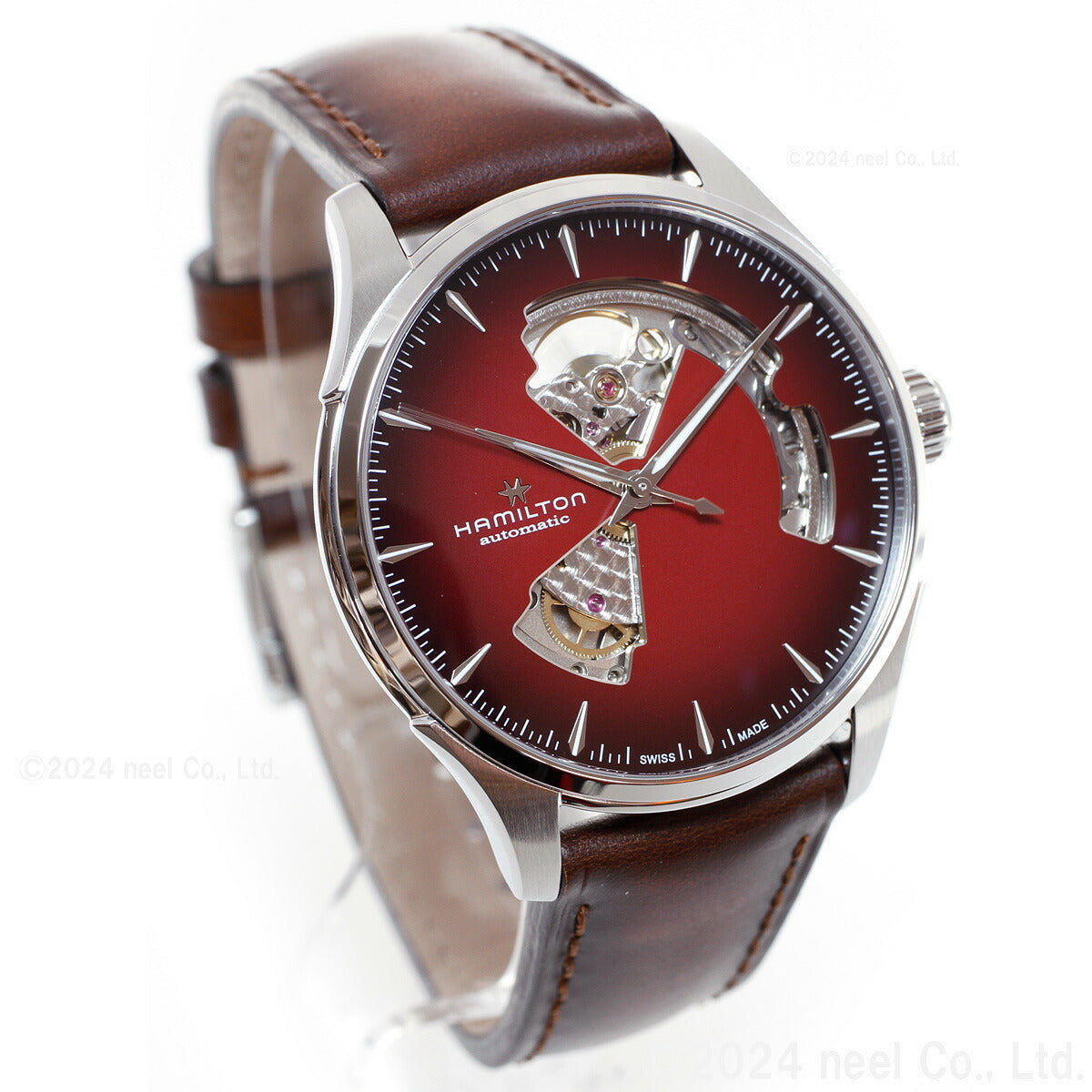 ハミルトン HAMILTON ジャズマスター オープン ハート オート 40mm H32675570 腕時計 メンズ 自動巻き JAZZMASTER OPEN HEART AUTO【正規品】【60回分割手数料無料!】