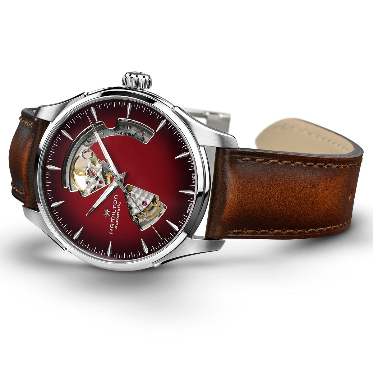 ハミルトン HAMILTON ジャズマスター オープン ハート オート 40mm H32675570 腕時計 メンズ 自動巻き JAZZMASTER OPEN HEART AUTO【正規品】【60回分割手数料無料!】