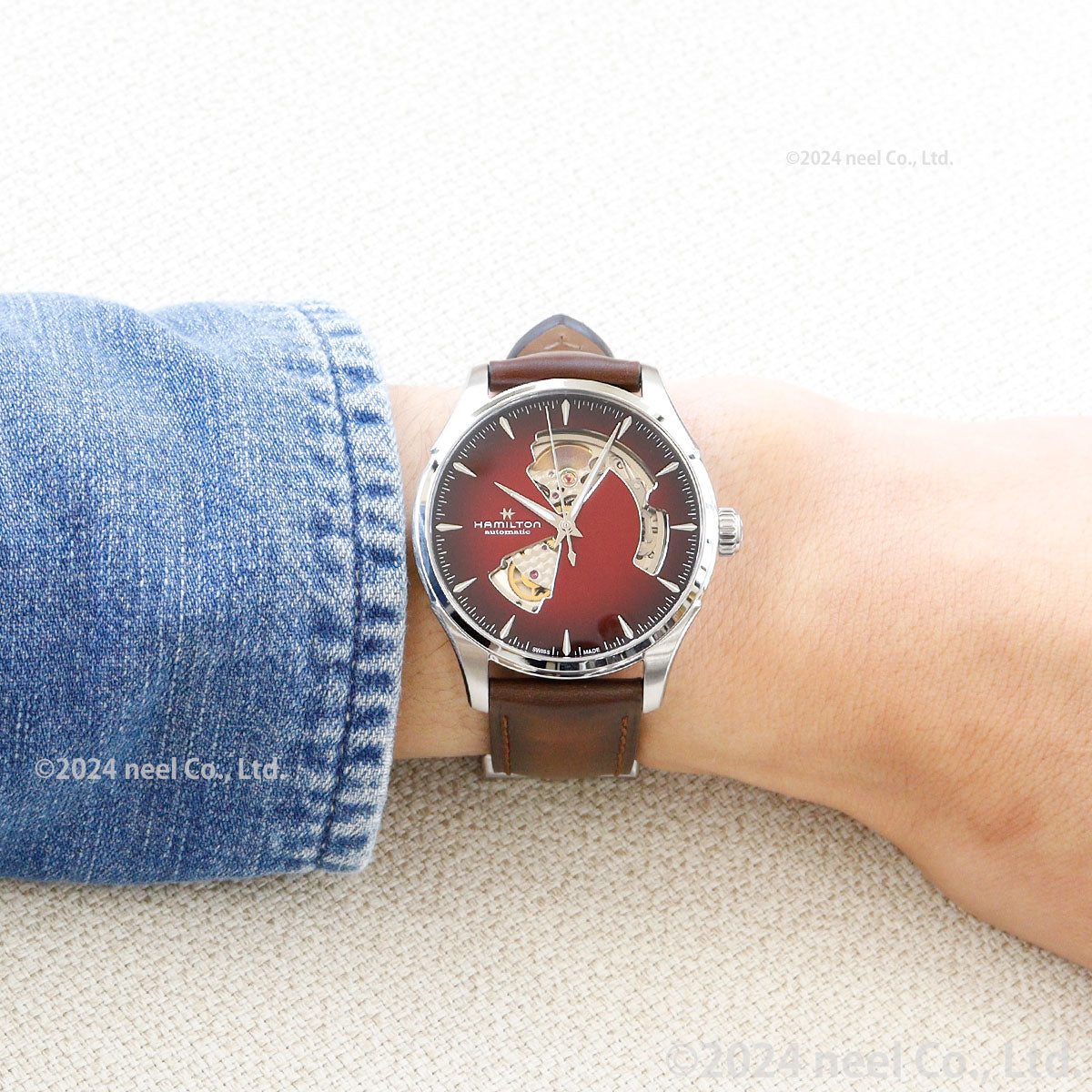ハミルトン HAMILTON ジャズマスター オープン ハート オート 40mm H32675570 腕時計 メンズ 自動巻き JAZZMASTER OPEN HEART AUTO【正規品】【60回分割手数料無料!】