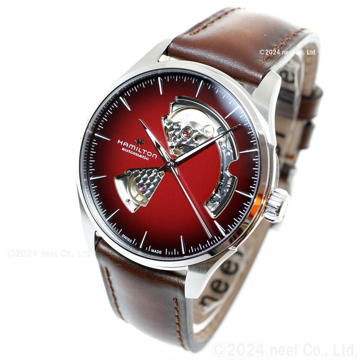 ハミルトン HAMILTON ジャズマスター オープン ハート オート 40mm H32675570 腕時計 メンズ 自動巻き JAZZMASTER OPEN HEART AUTO【正規品】【60回分割手数料無料!】